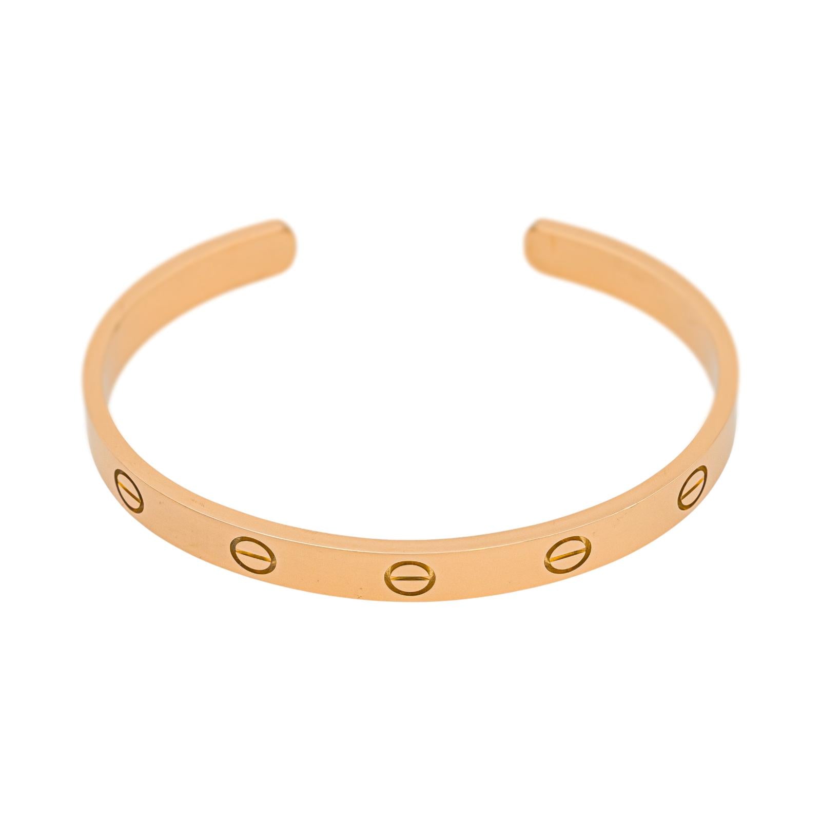 Cartier Bracelet Love Or rose