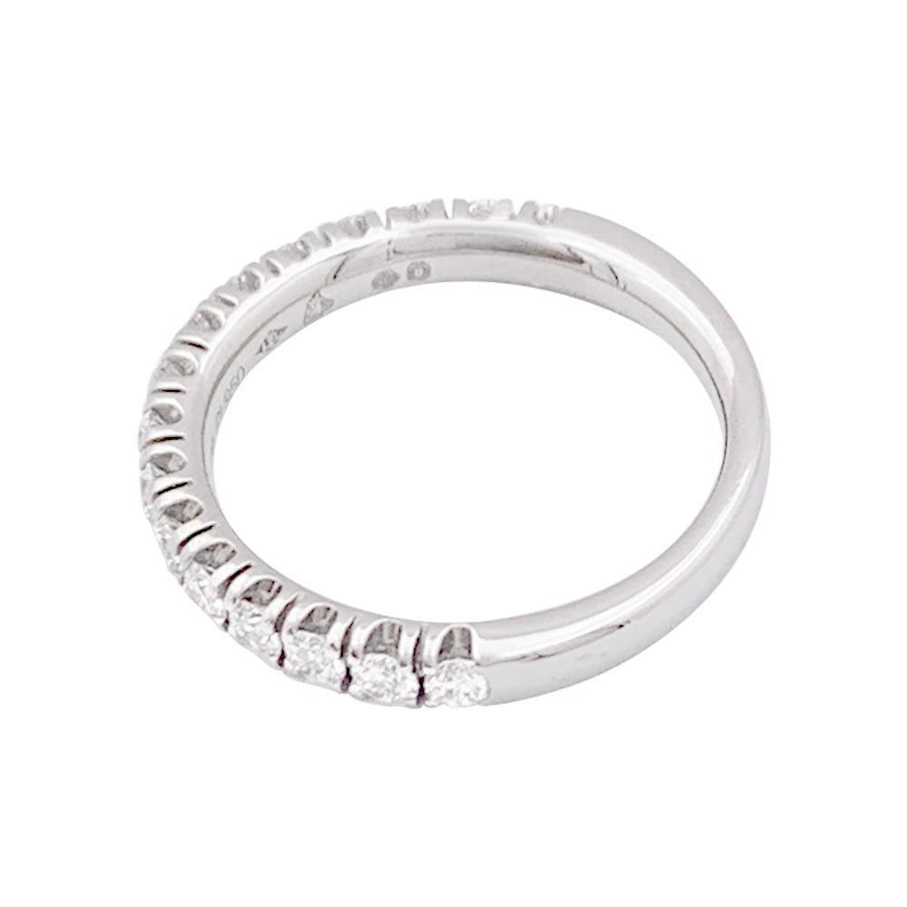 Alliance Cartier "Etincelle" platine, diamants. - Maison Eloe