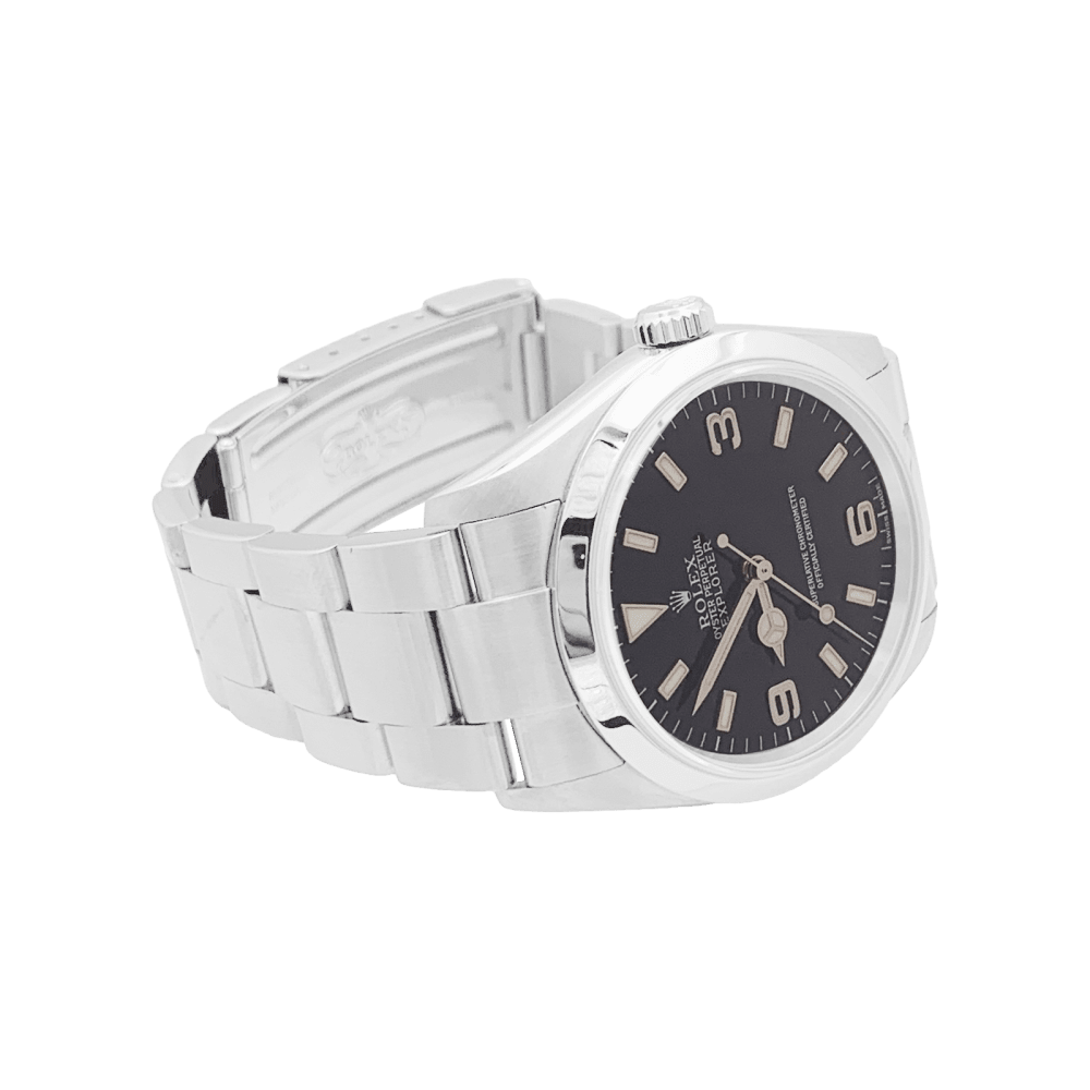 Montre Rolex "Oyster Perpetual Explorer", acier.