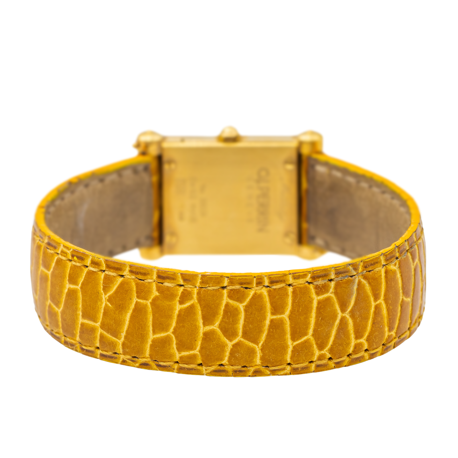 OJ Perrin Milady Yellow Gold Watch