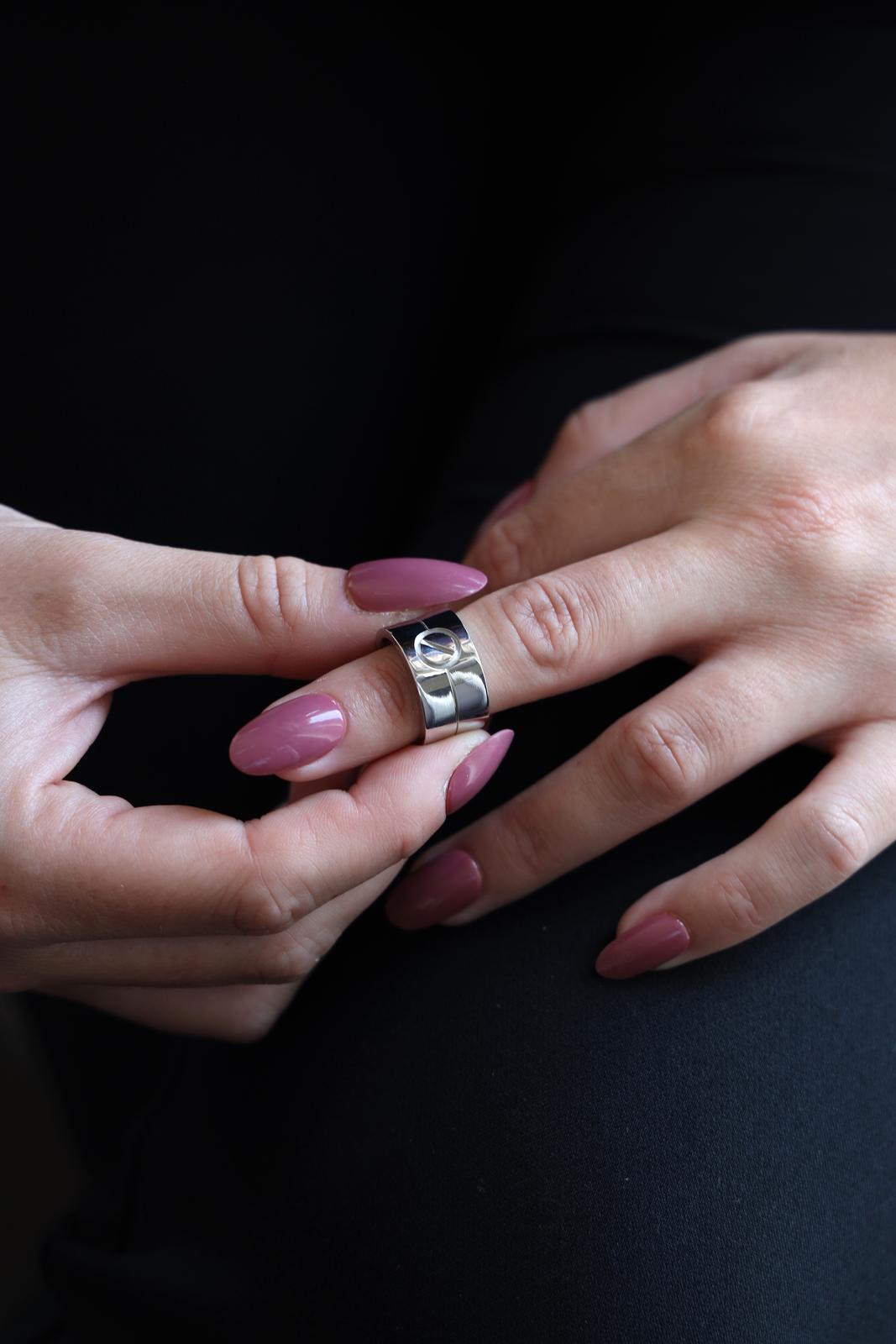 Cartier Love Ring White Gold
