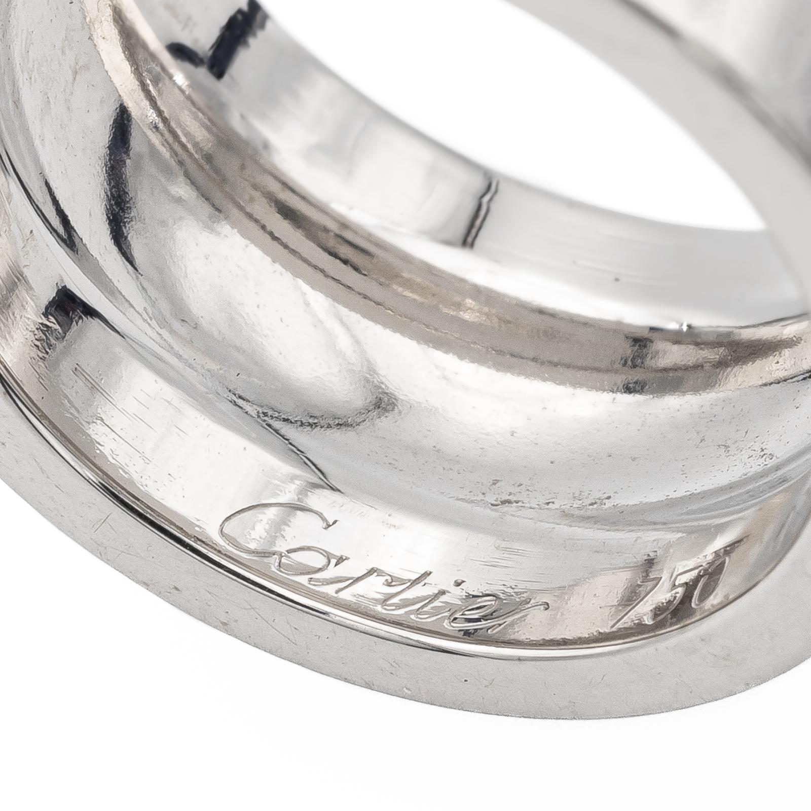 Cartier Love Ring White Gold