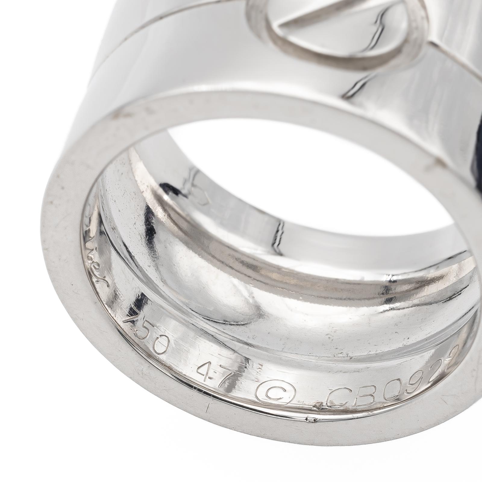 Cartier Love Ring White Gold