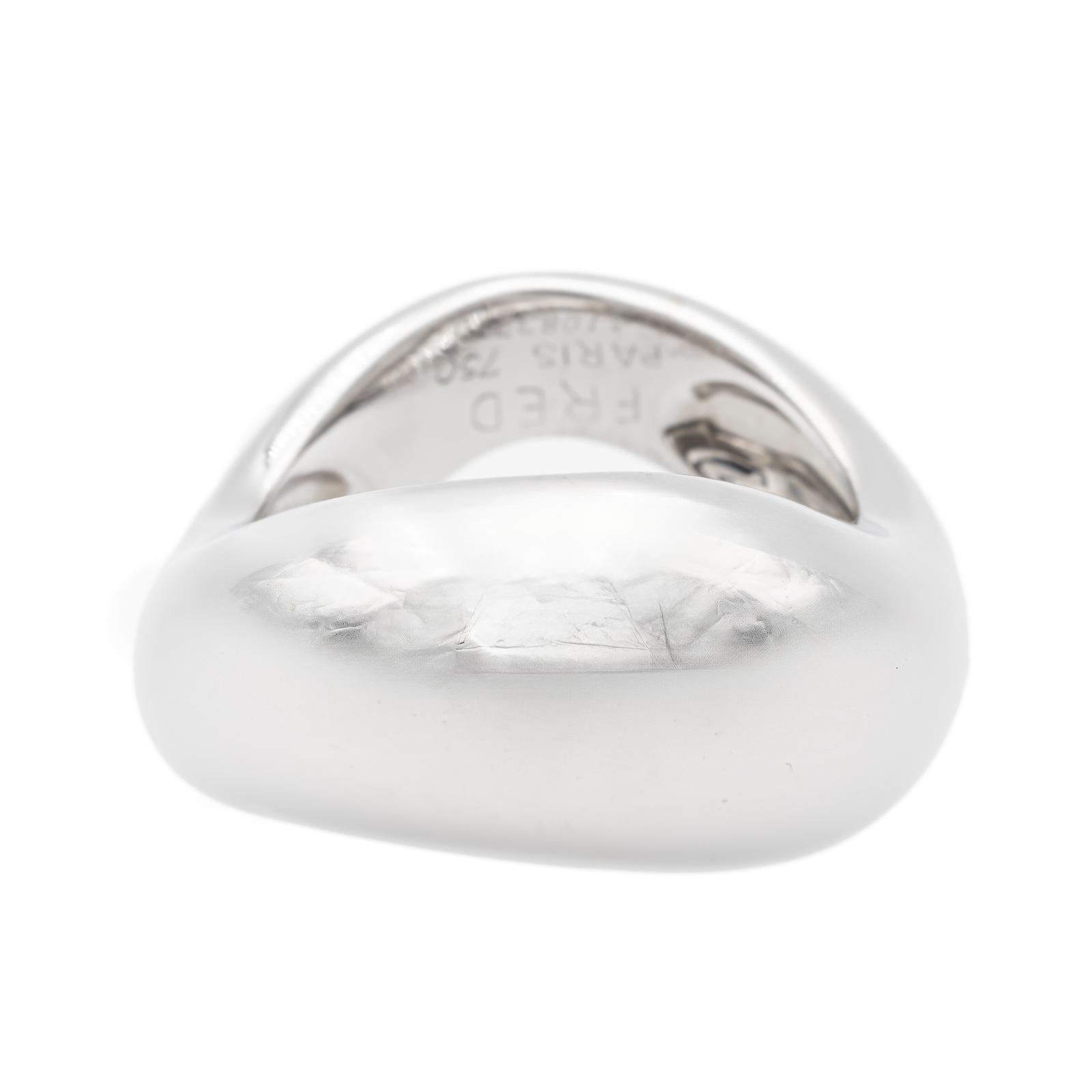 Fred Mouvementé Ring White Gold