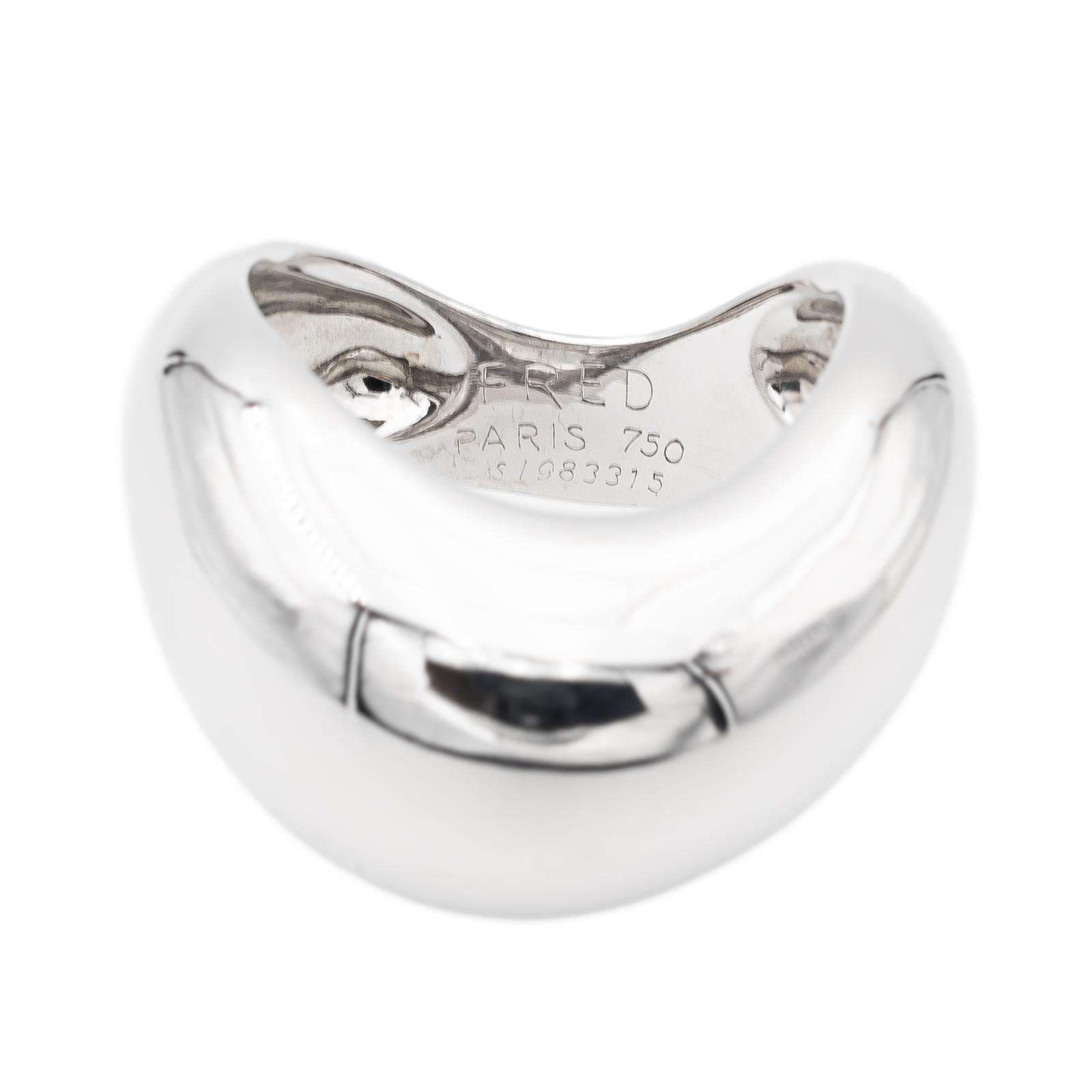 Fred Mouvementé Ring White Gold