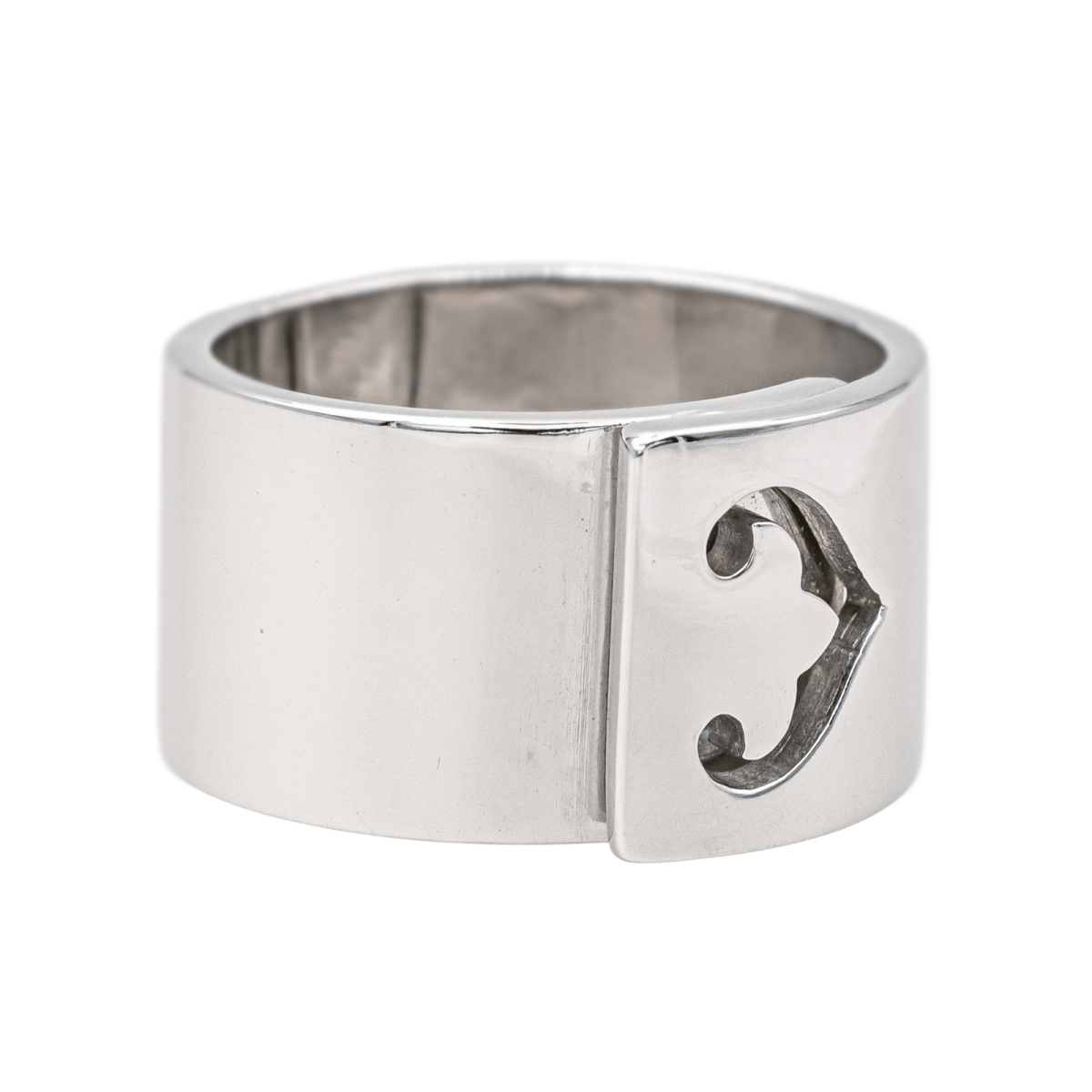 O.J. Perrin Bague Légendes Or blanc - Maison Eloe