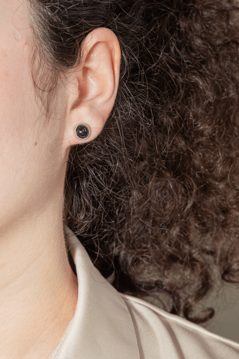 Susie Otero Boucles d'oreilles Pendantes Or blanc Diamant - Maison Eloe