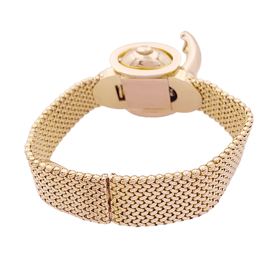 Montre vintage secrète, or rose. - Maison Eloe