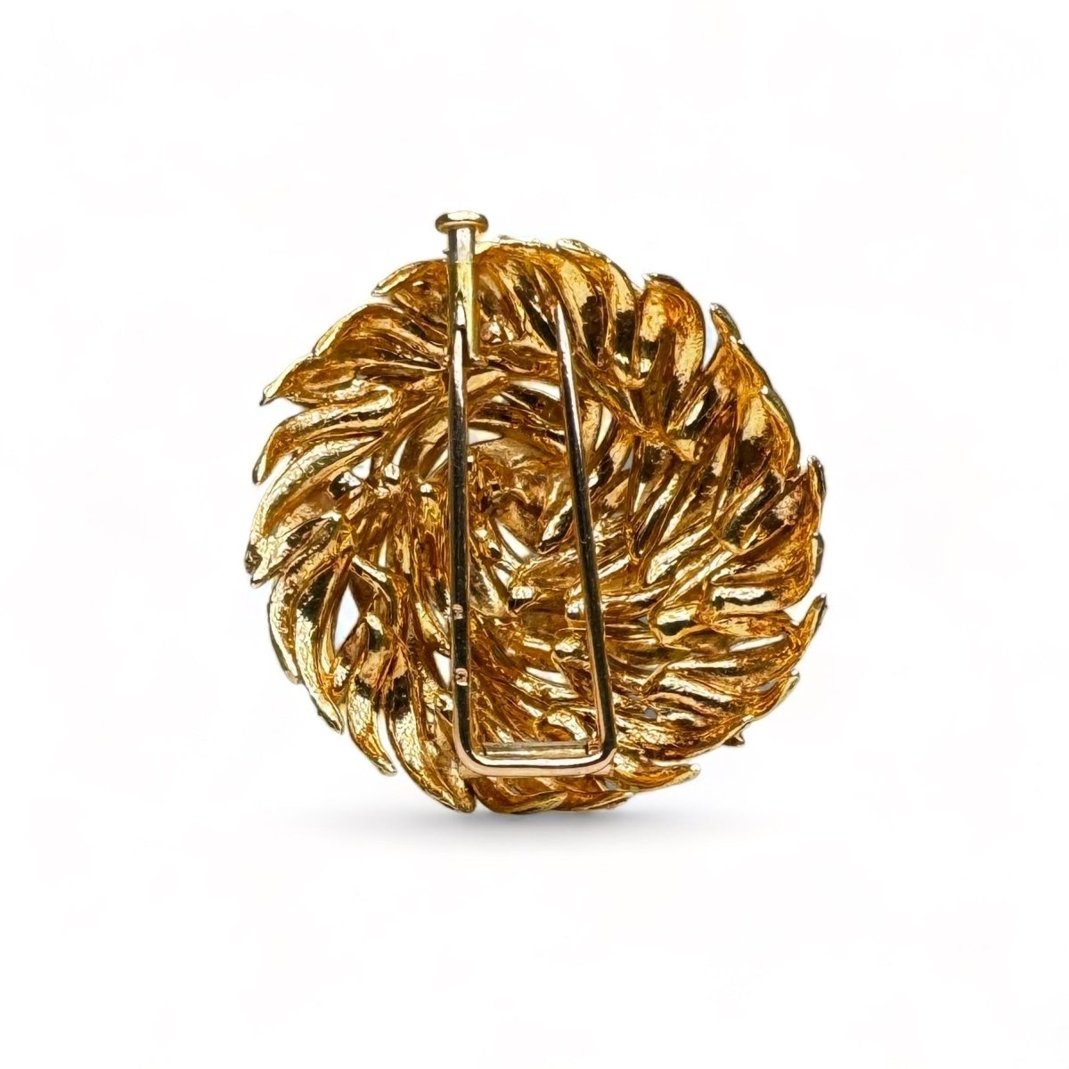 HERMÈS Broche vintage en or jaune. - Maison Eloe