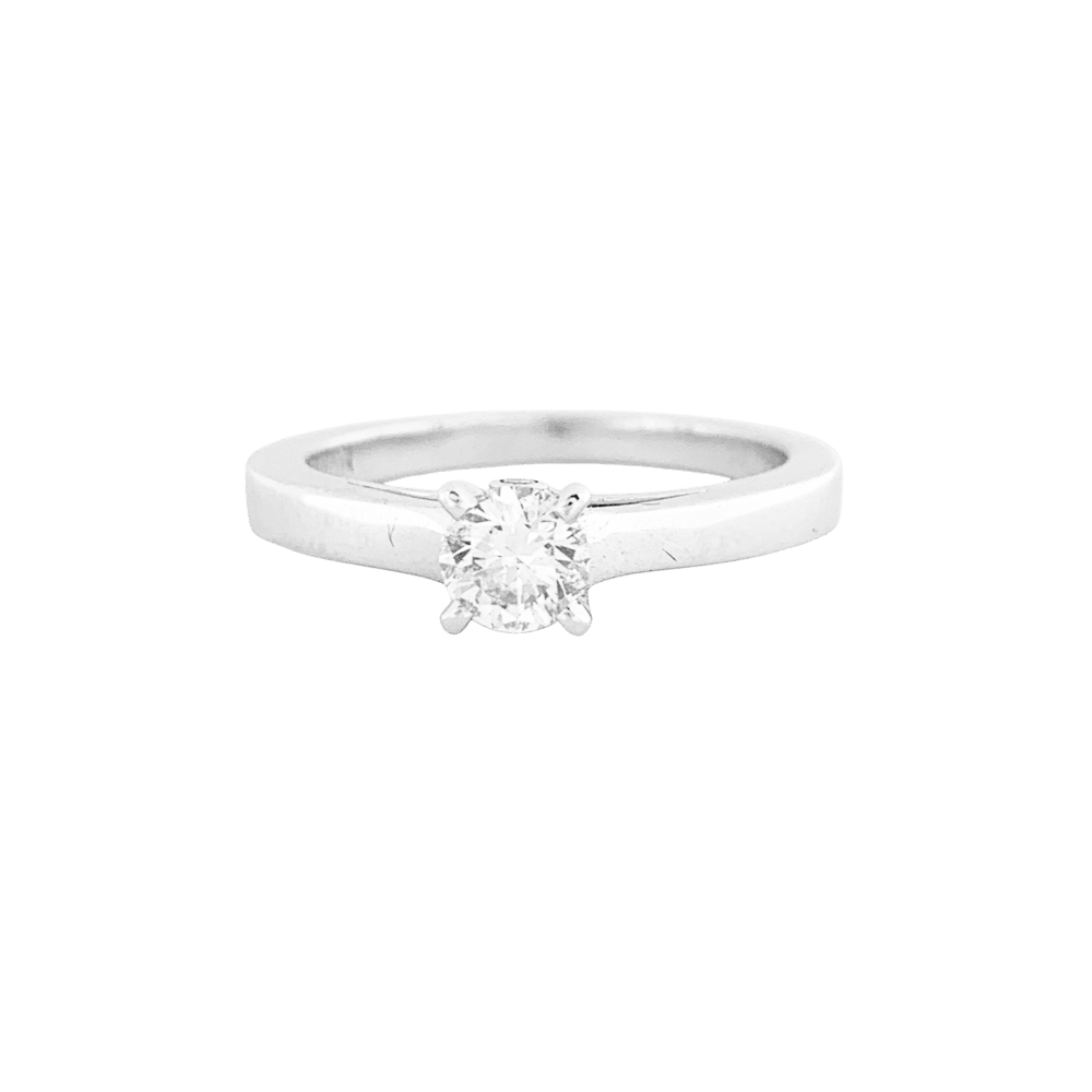 Bague Boucheron, "Beloved", diamant 0,30 ct, platine.