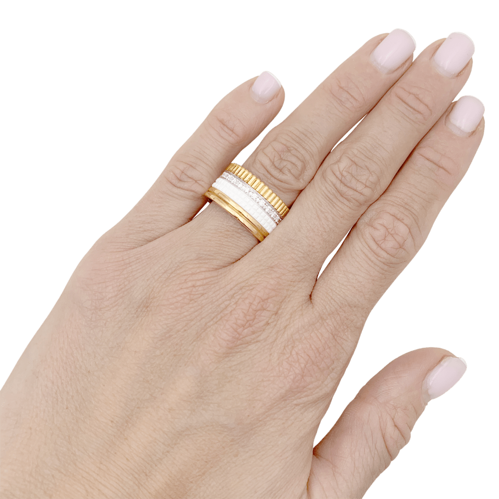 Bague BOUCHERON, "Quatre White Edition".