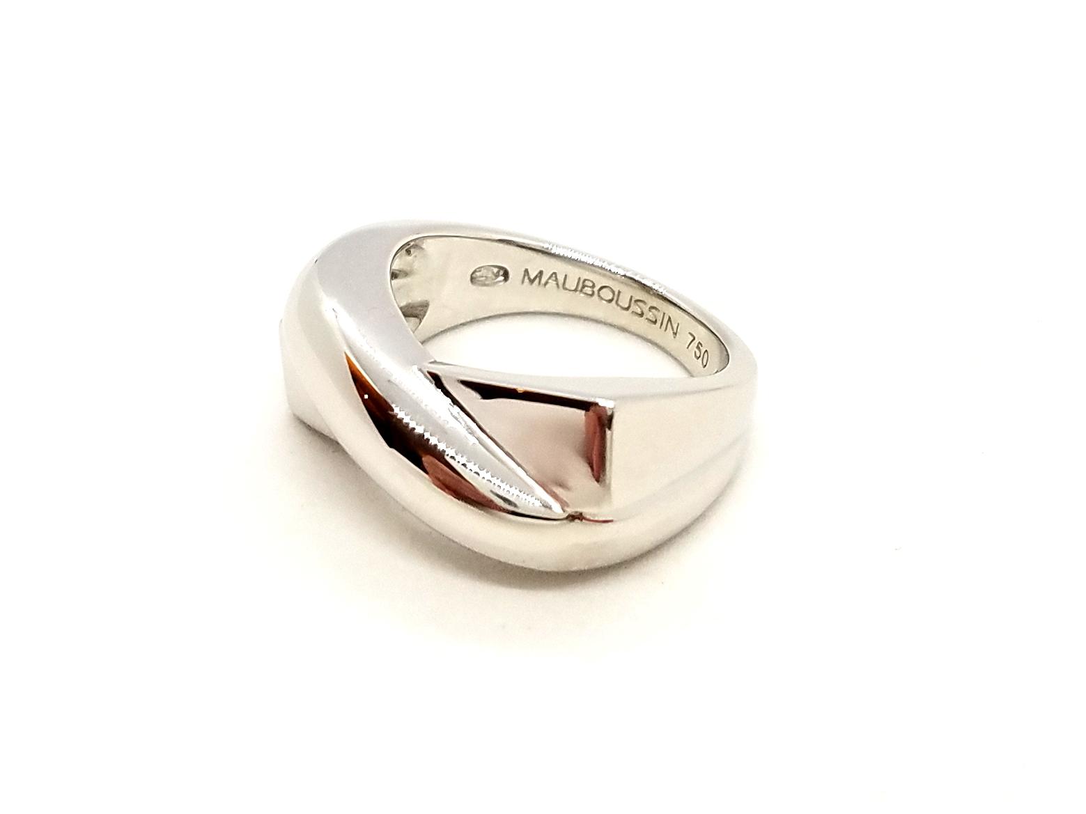Mauboussin Ring In body and still White gold