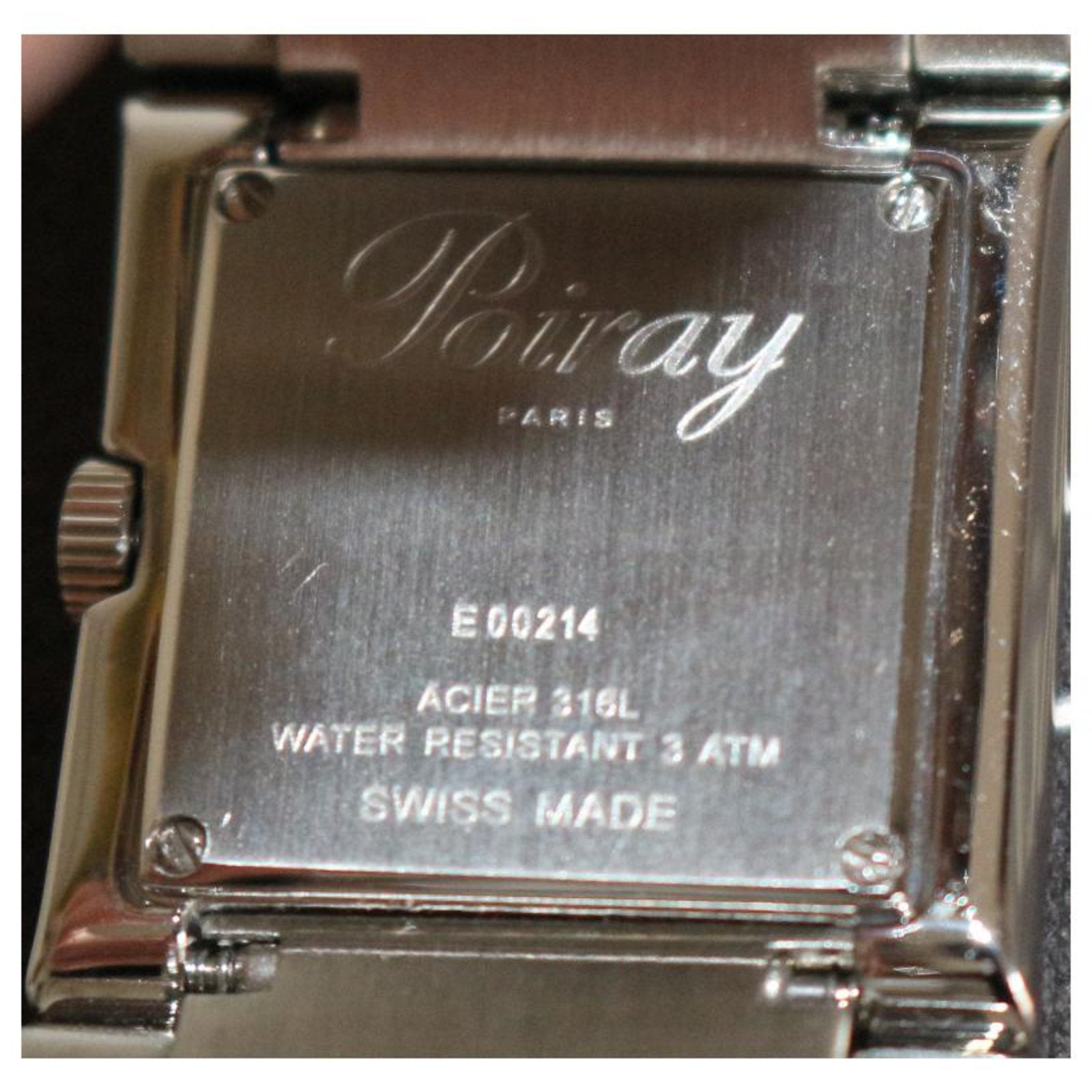 POIRAY my First Steel and Diamond Cuff