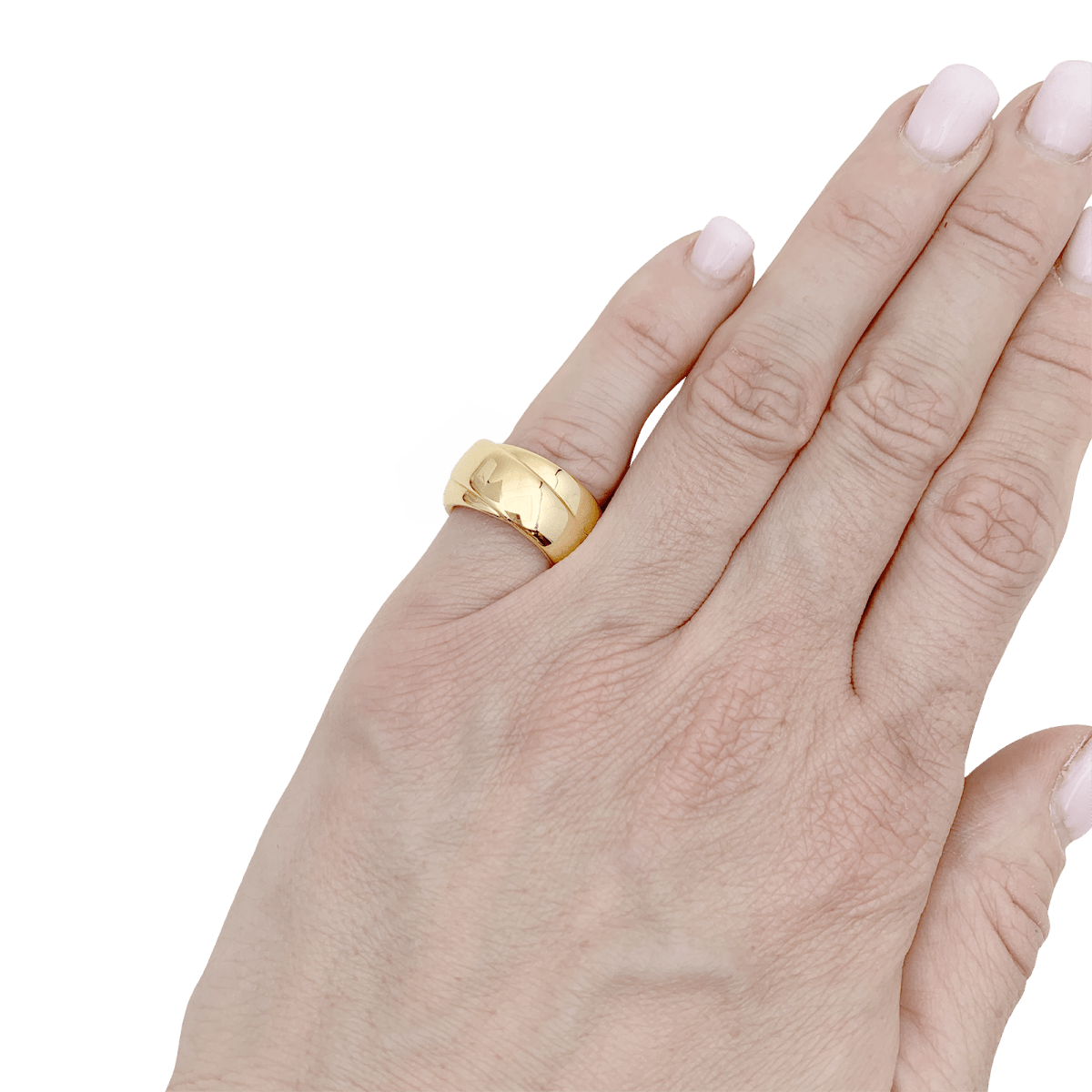 Bague Hermès "Volte", or jaune. - Maison Eloe