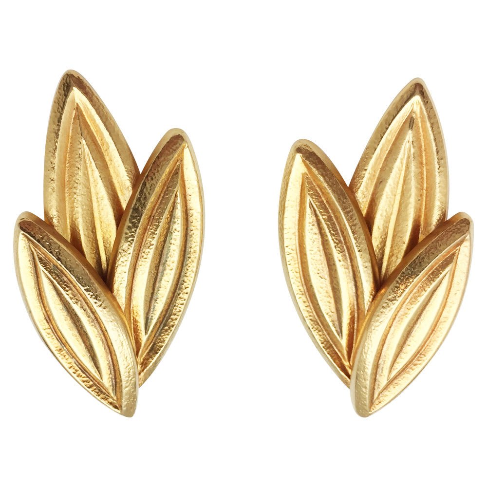 boucles d'oreilles lalaounis or jaune - Maison Eloe