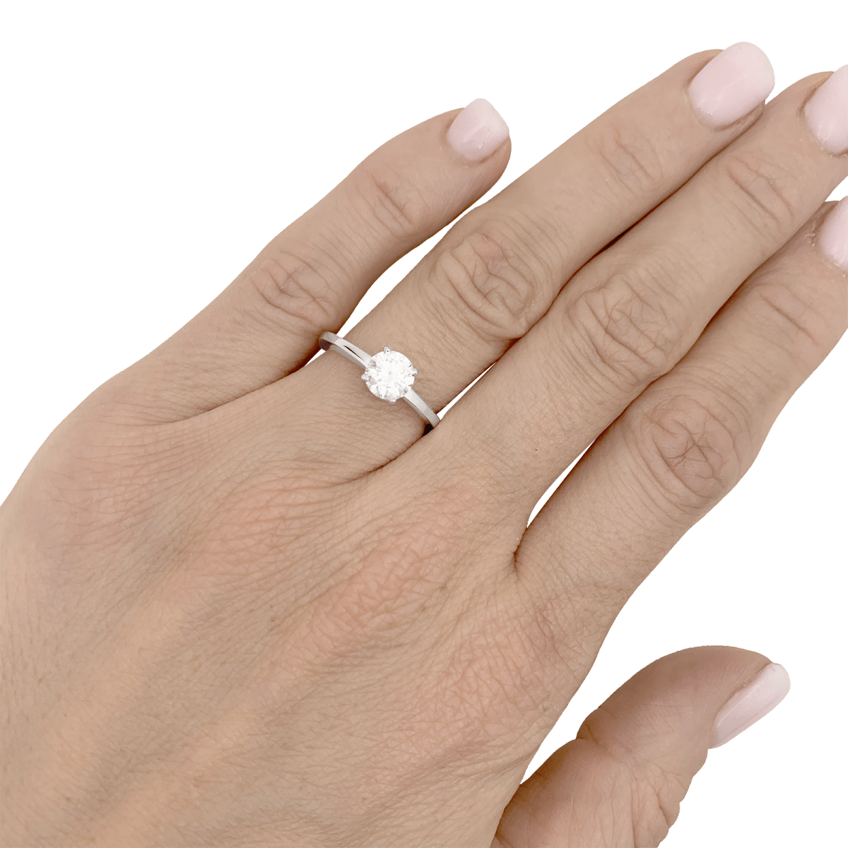 Bague MESSIKA, "Emotion", diamant, or blanc. - Maison Eloe