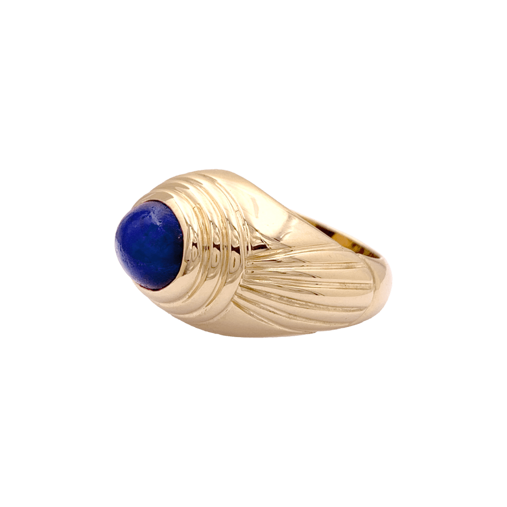 Bague Boucheron,"Jaïpur", or jaune, lapis-lazuli.