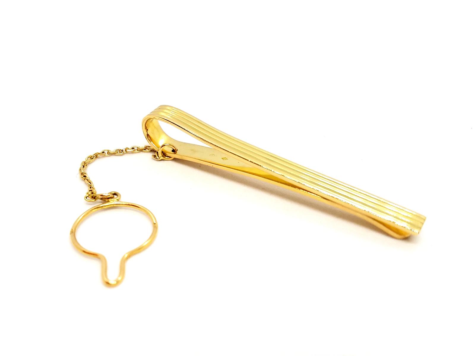 Hermès Accessoire Pince à cravate  Or jaune