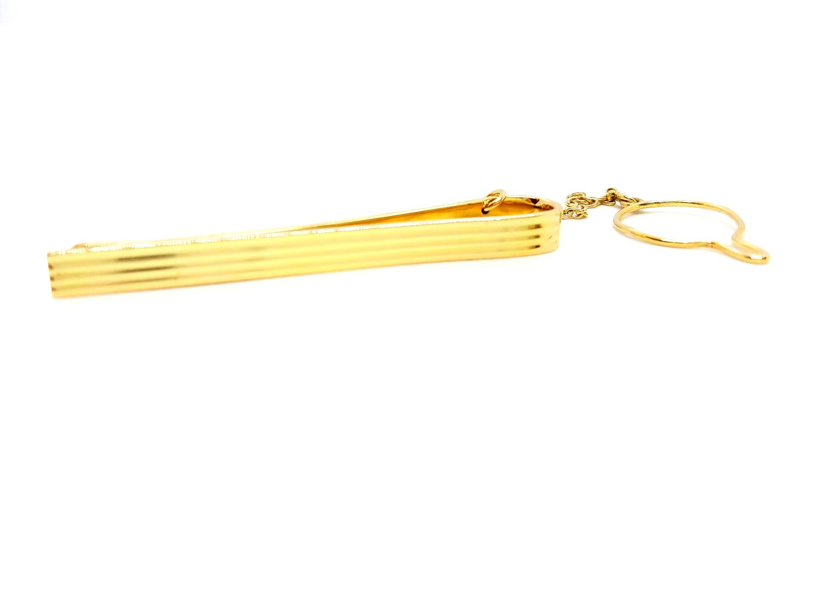 Hermès Yellow Gold Tie Clip