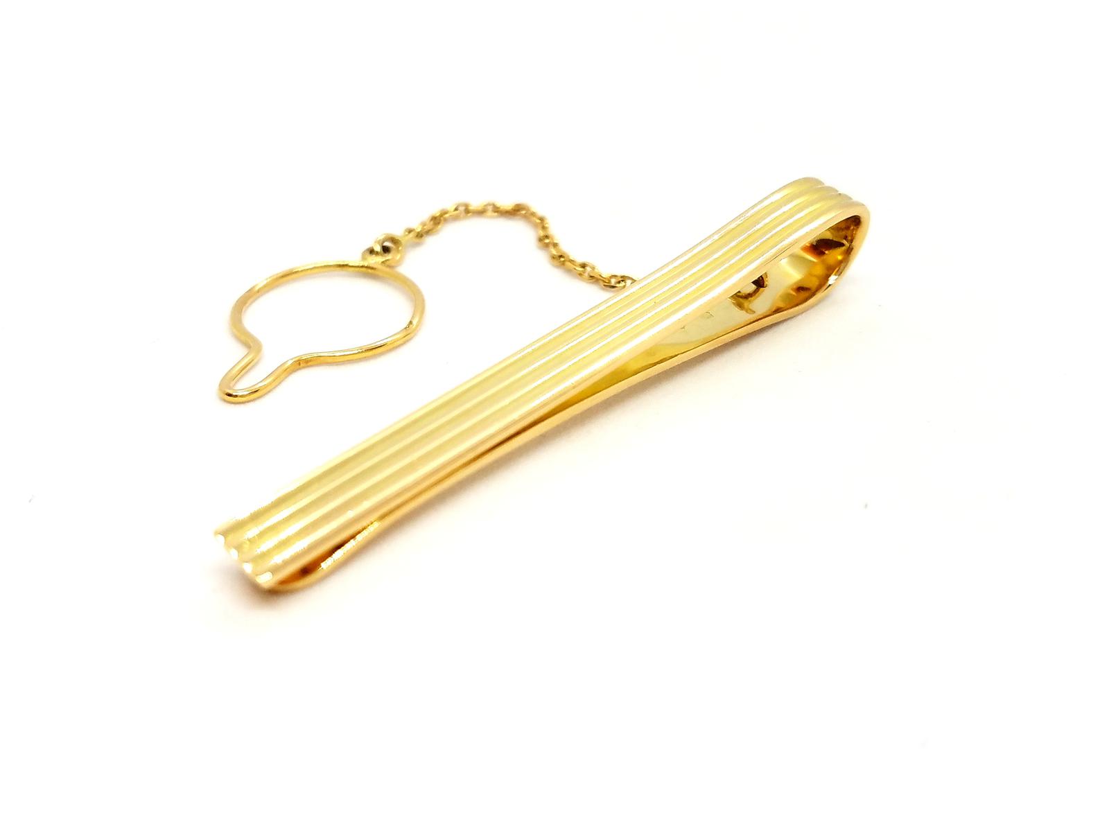Hermès Accessory Tie Clip Yellow Gold