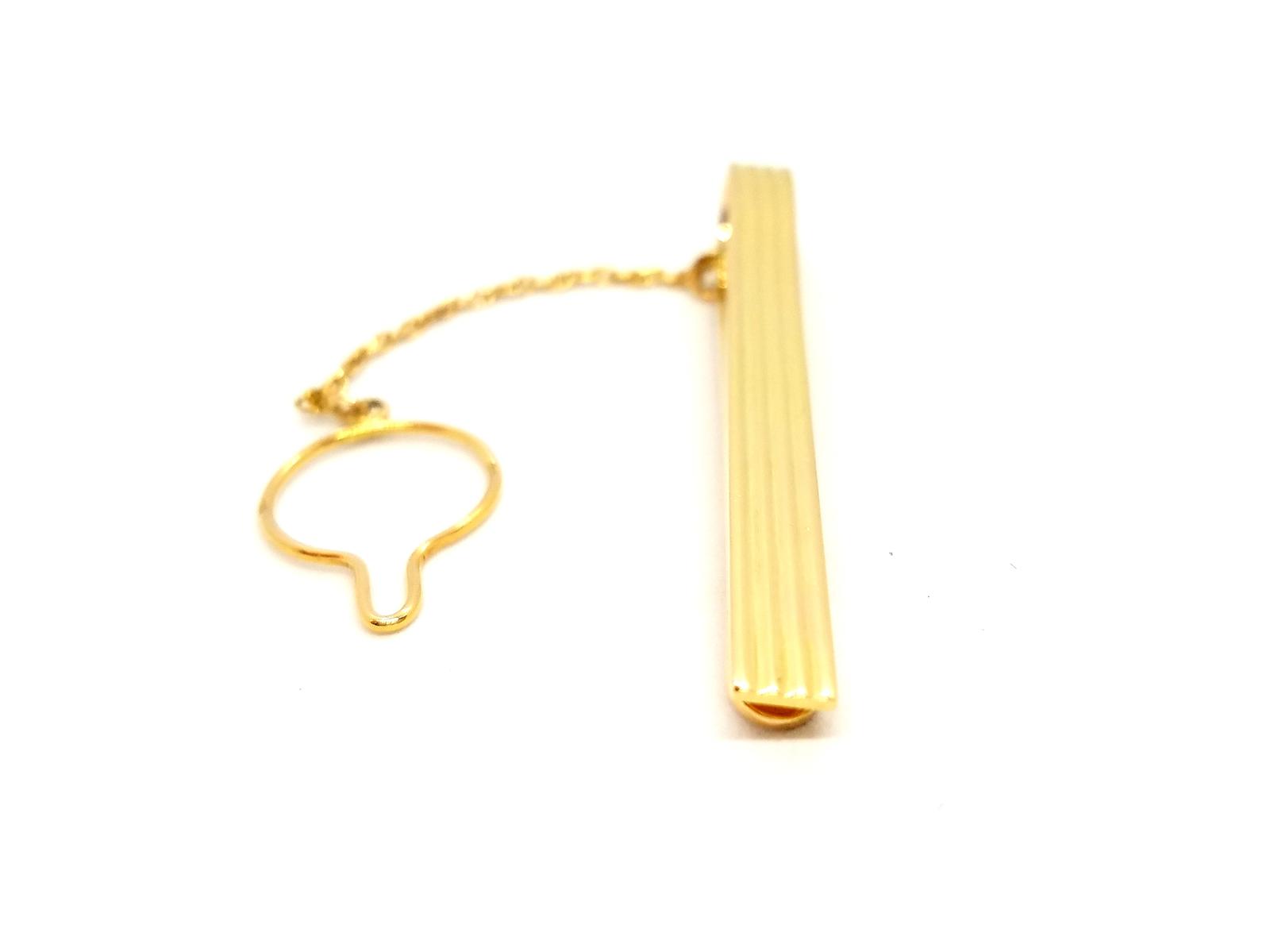 Hermès Accessory Tie Clip Yellow Gold