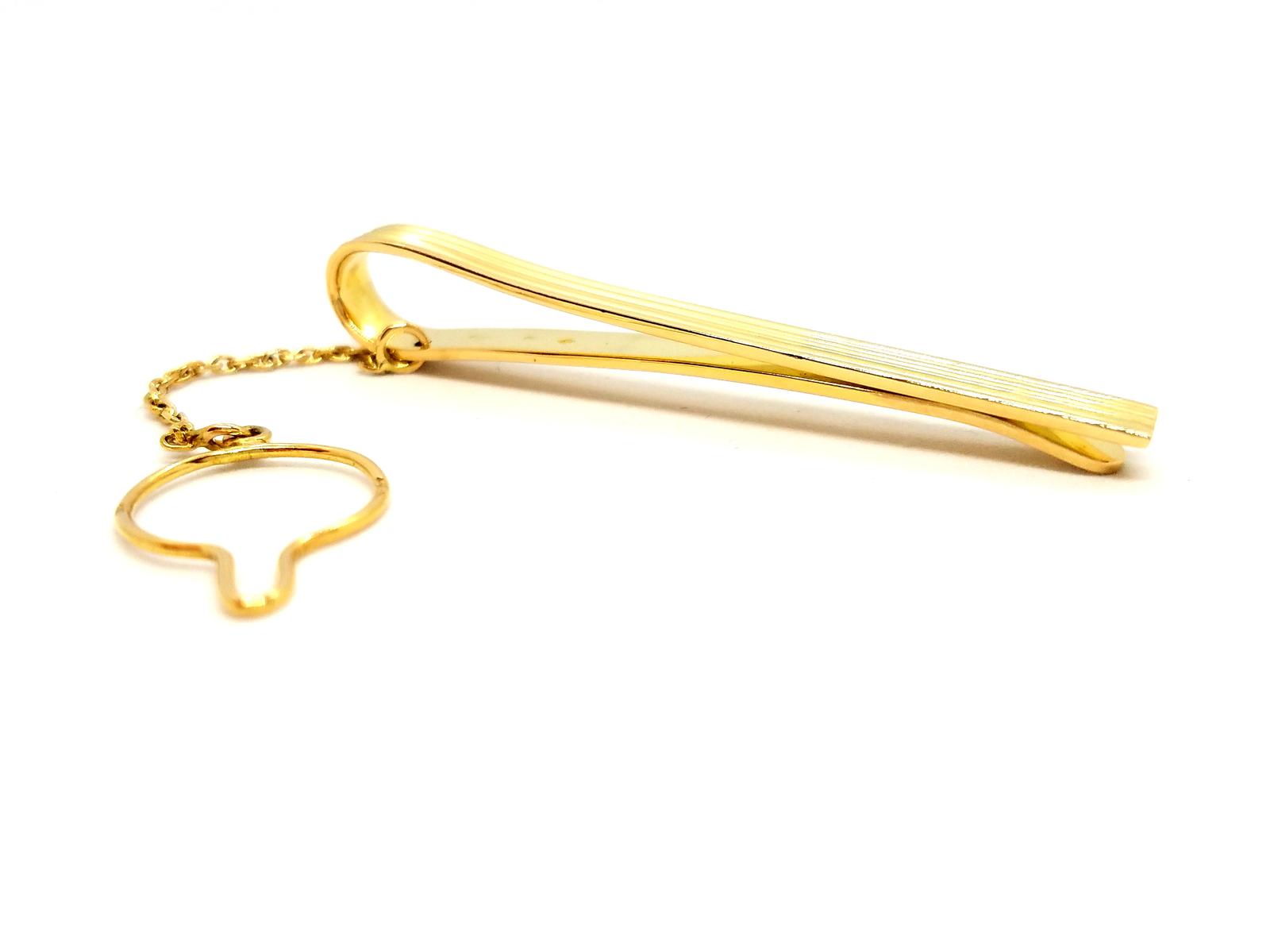 Hermès Yellow Gold Tie Clip