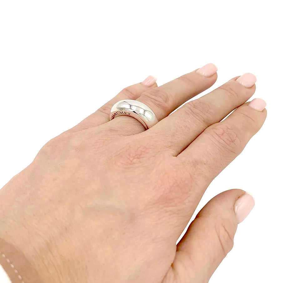 Chaumet ring, "Anneau", white gold.