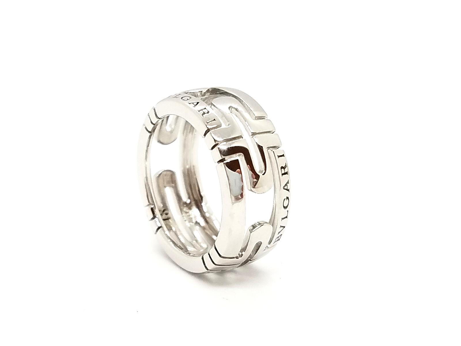 Bulgari Parentesi Ring White gold