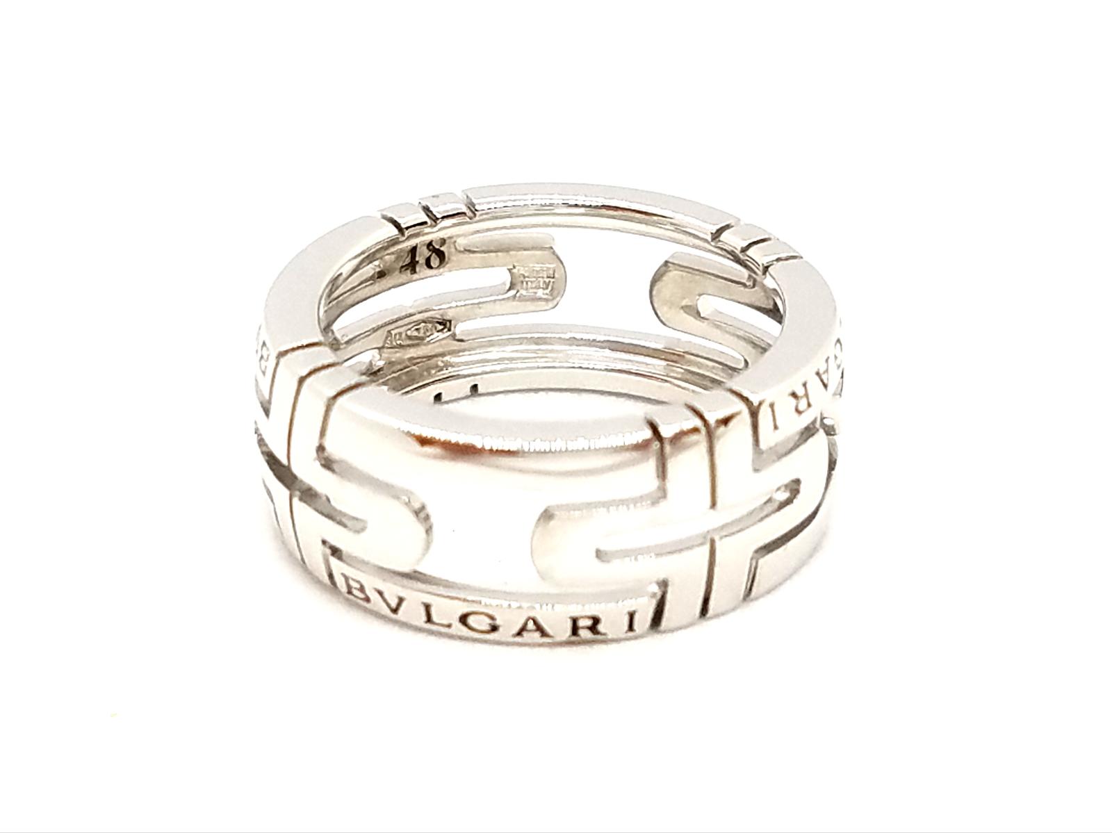 Bulgari Parentesi Ring White gold