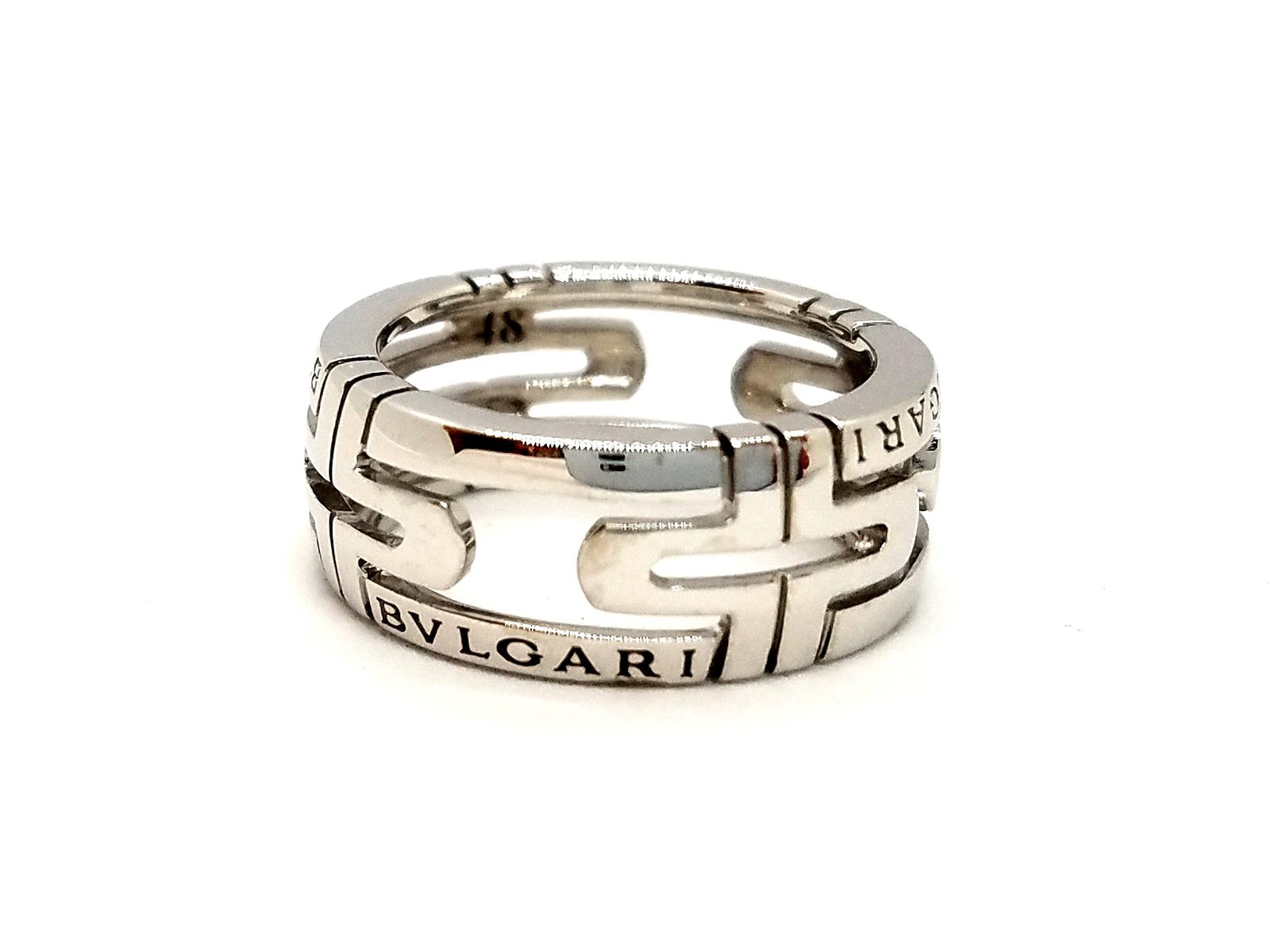 Bulgari Parentesi Ring White gold