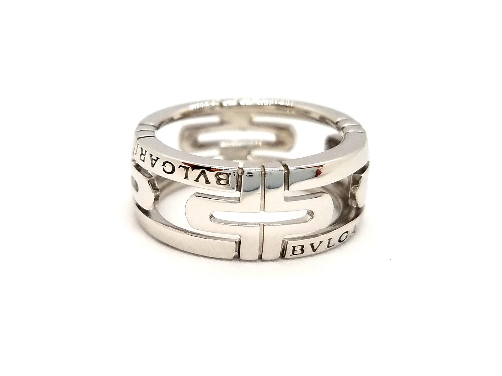 Bulgari Parentesi Ring White gold