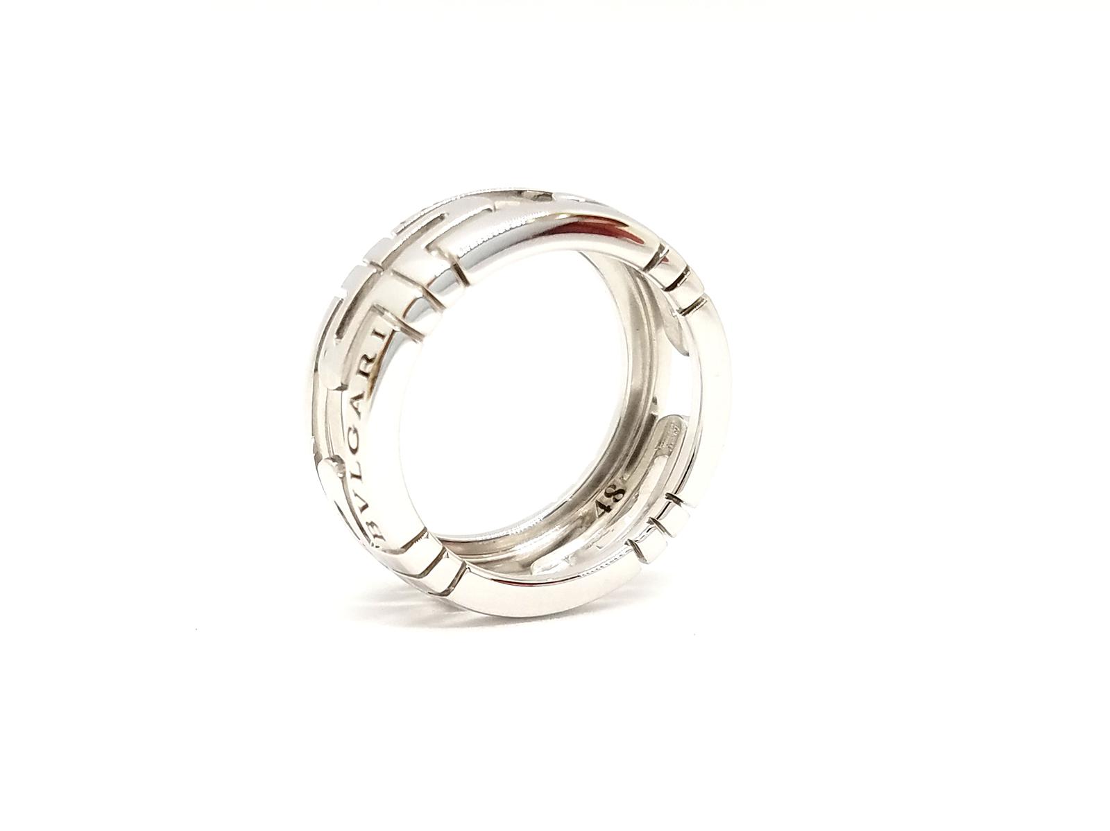 Bulgari Parentesi Ring White gold