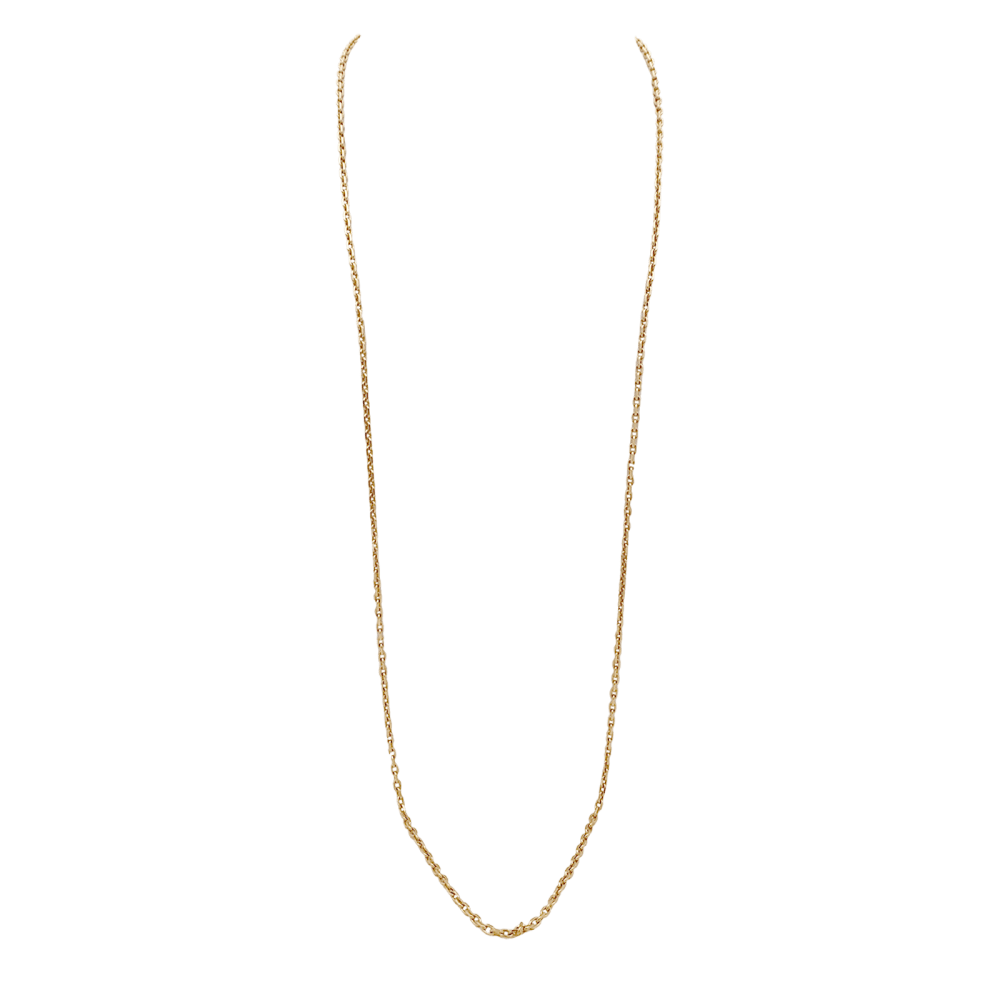 Sautoir en or jaune.