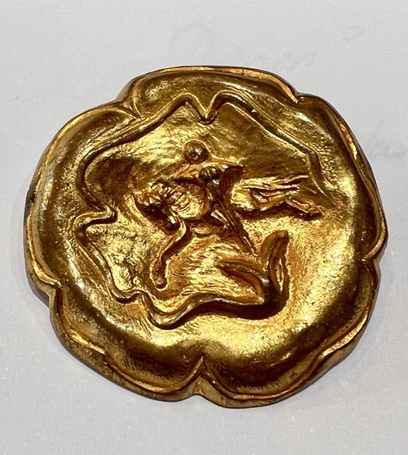 Broche Line Vautrin "L'écuyère" signée LV