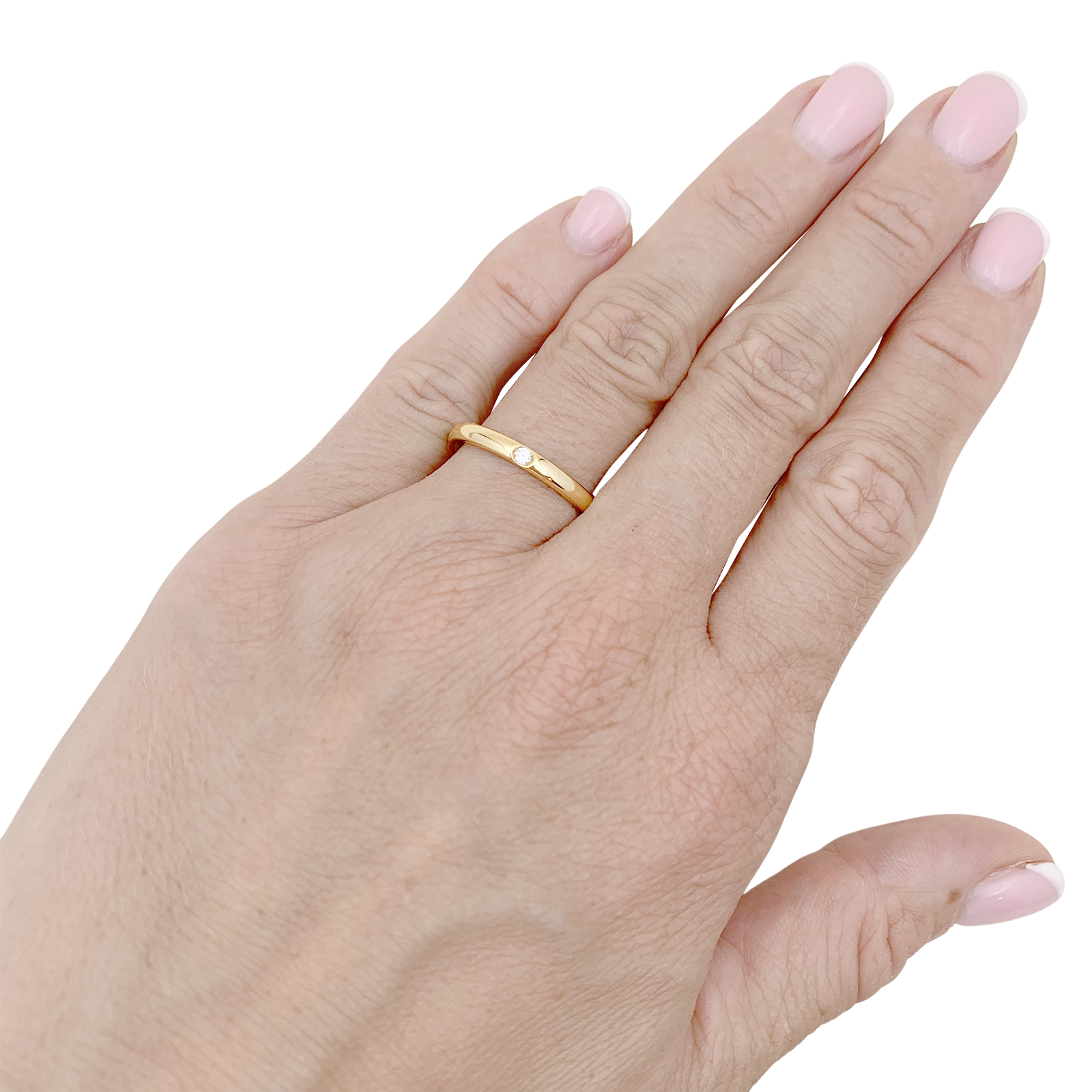 Bague Pomellato, "Lucciole", or jaune, diamant.