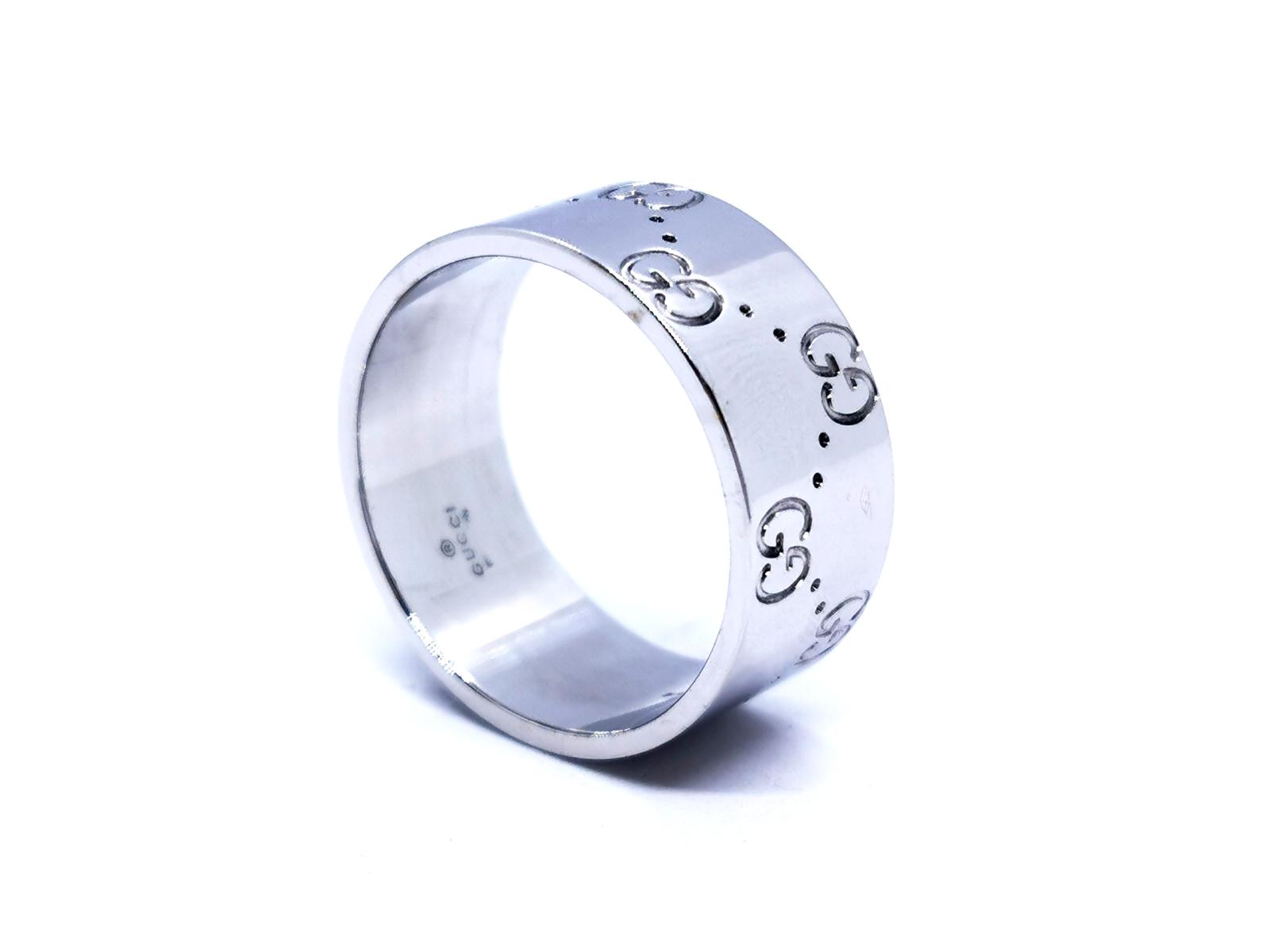 Gucci Icon Ring White Gold