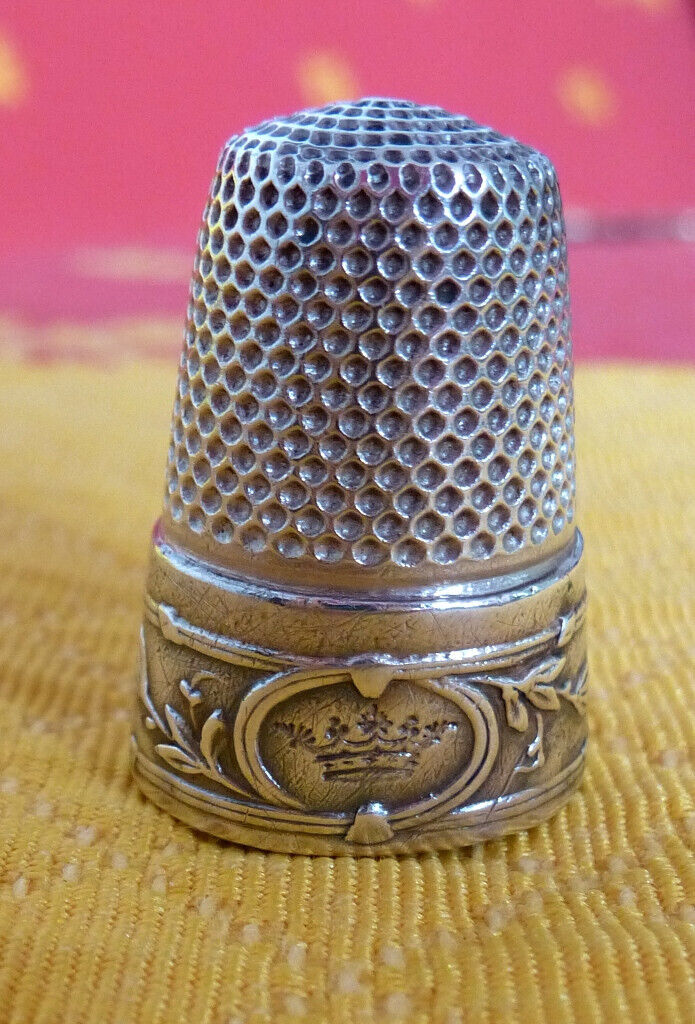 Charles X Silver-Gilt Sewing Kit