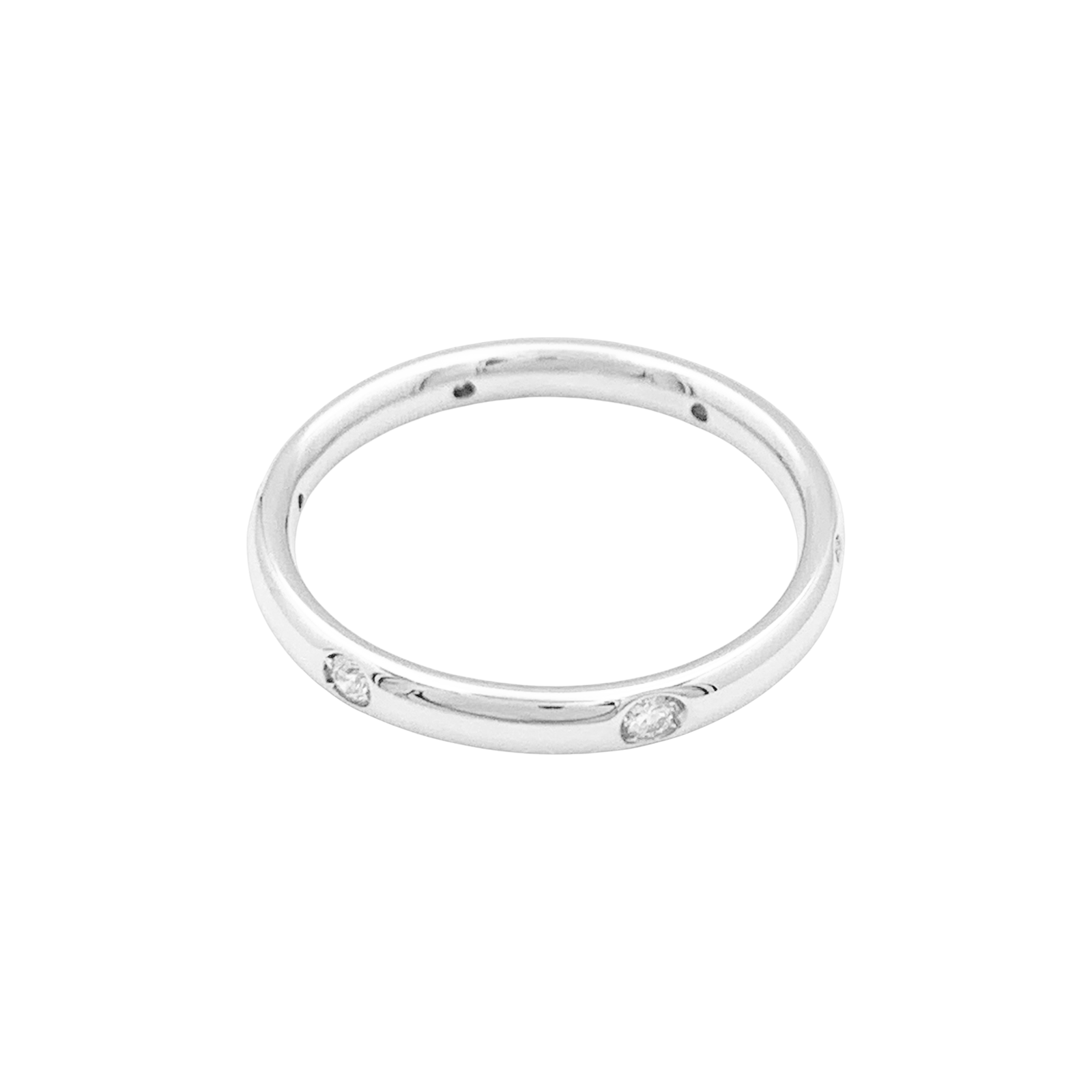 Bague Pomellato, "Lucciole", or blanc, diamants.