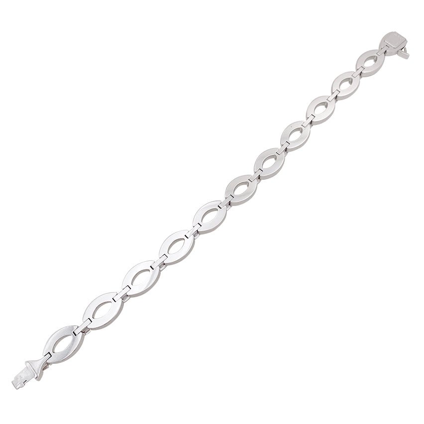 Bracelet Cartier "Diadéa" or blanc, diamants. - Maison Eloe