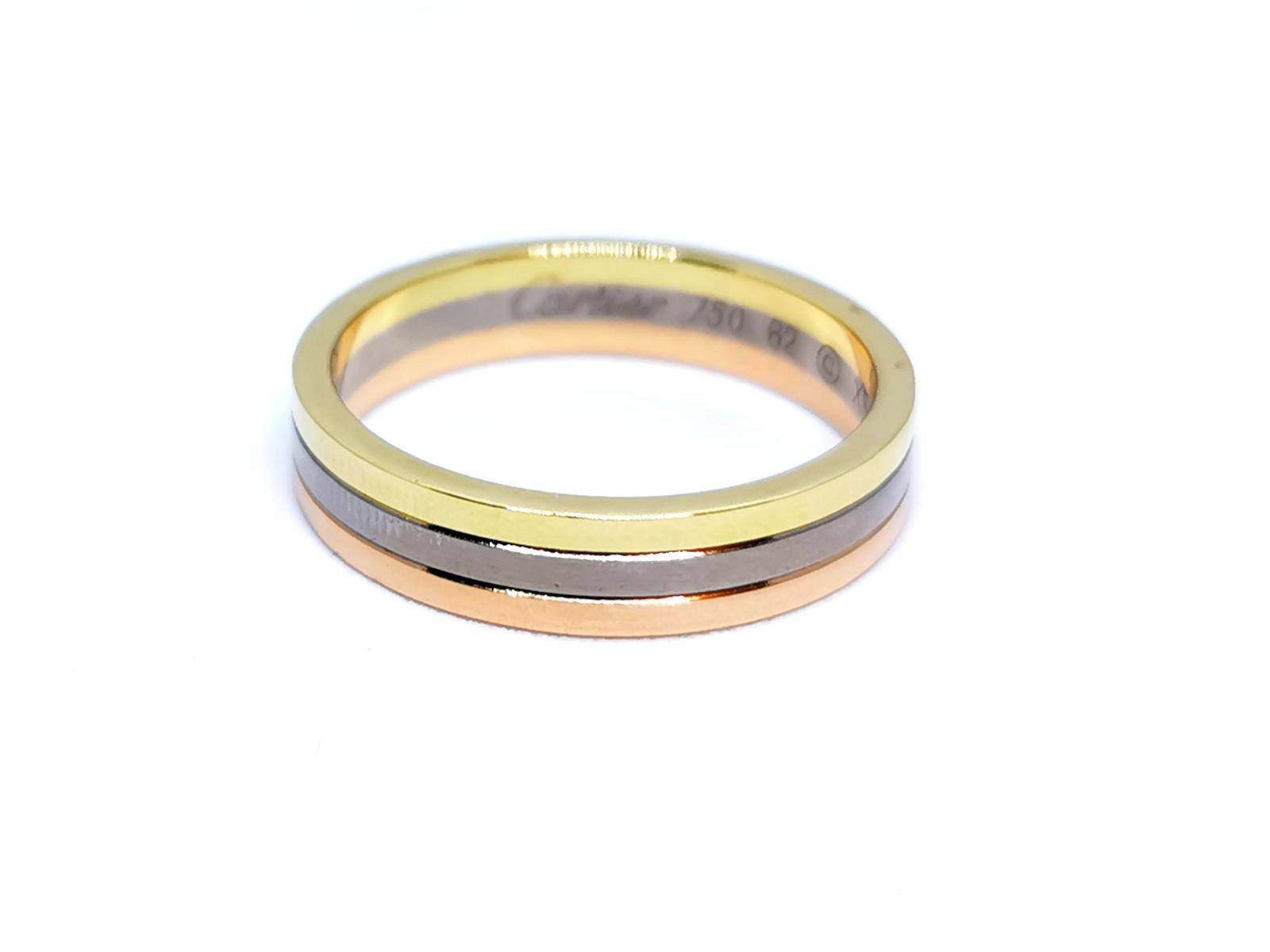 Cartier Trinity Alliance Ring Yellow gold, Pink gold, White gold