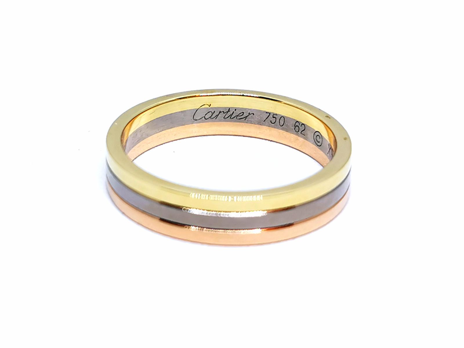 Cartier Trinity Alliance Ring Yellow gold, Pink gold, White gold