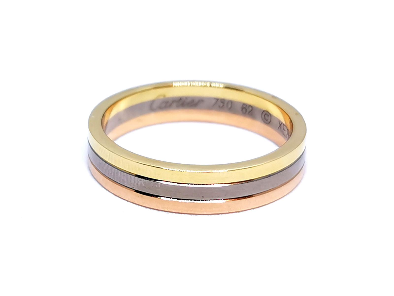 Cartier Trinity Alliance Ring Yellow gold, Pink gold, White gold