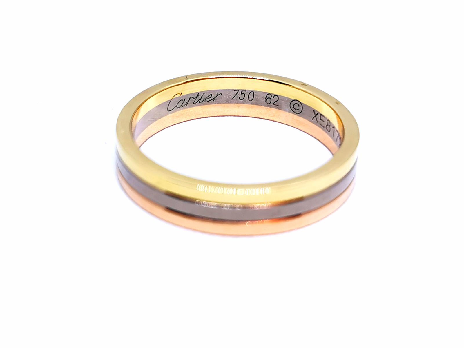 Cartier Trinity Alliance Ring Yellow gold, Pink gold, White gold