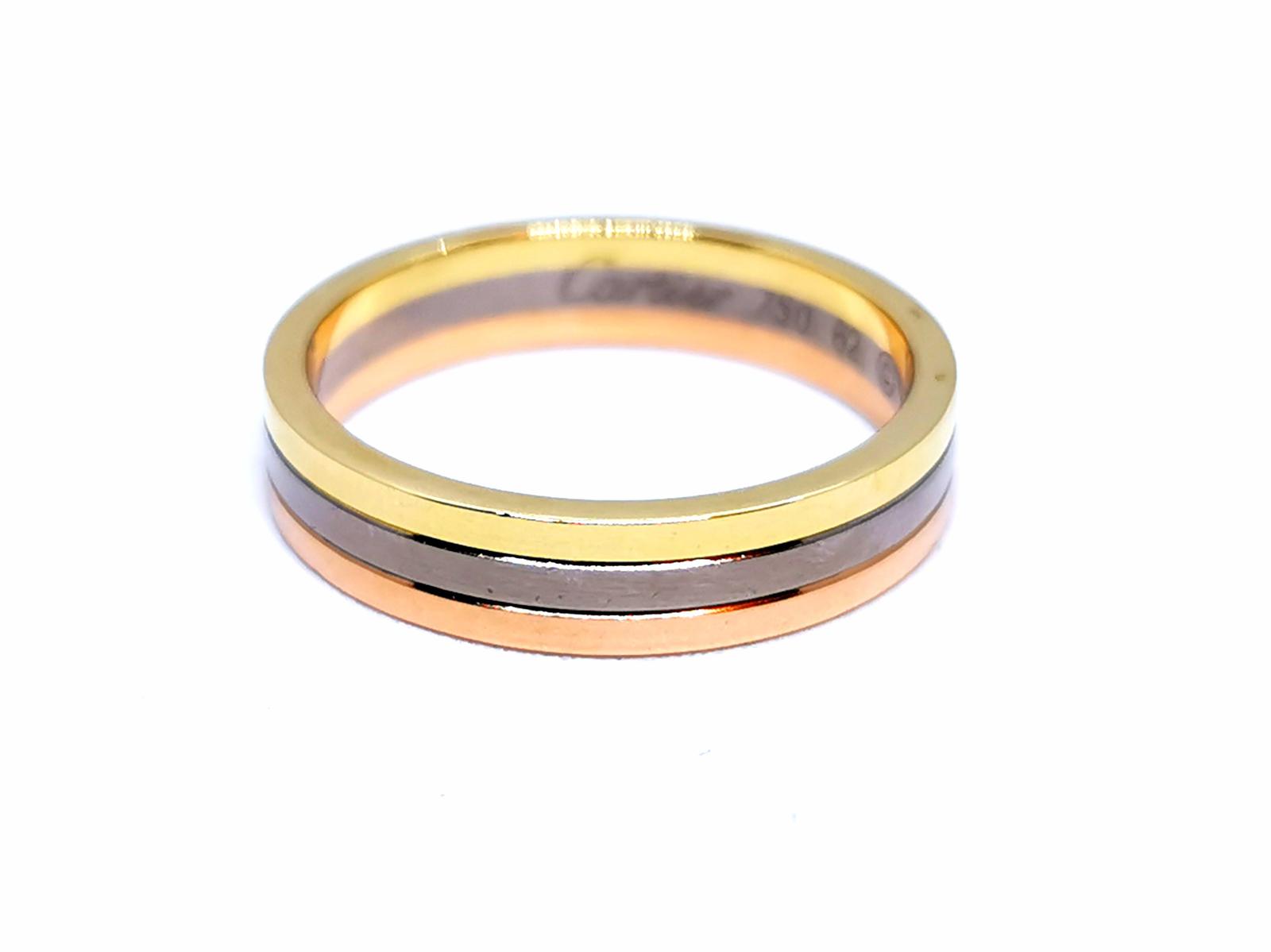 Cartier Trinity Alliance Ring Yellow gold, Pink gold, White gold