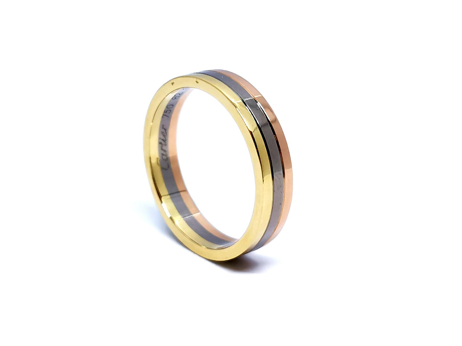 Cartier Trinity Alliance Ring Yellow gold, Pink gold, White gold