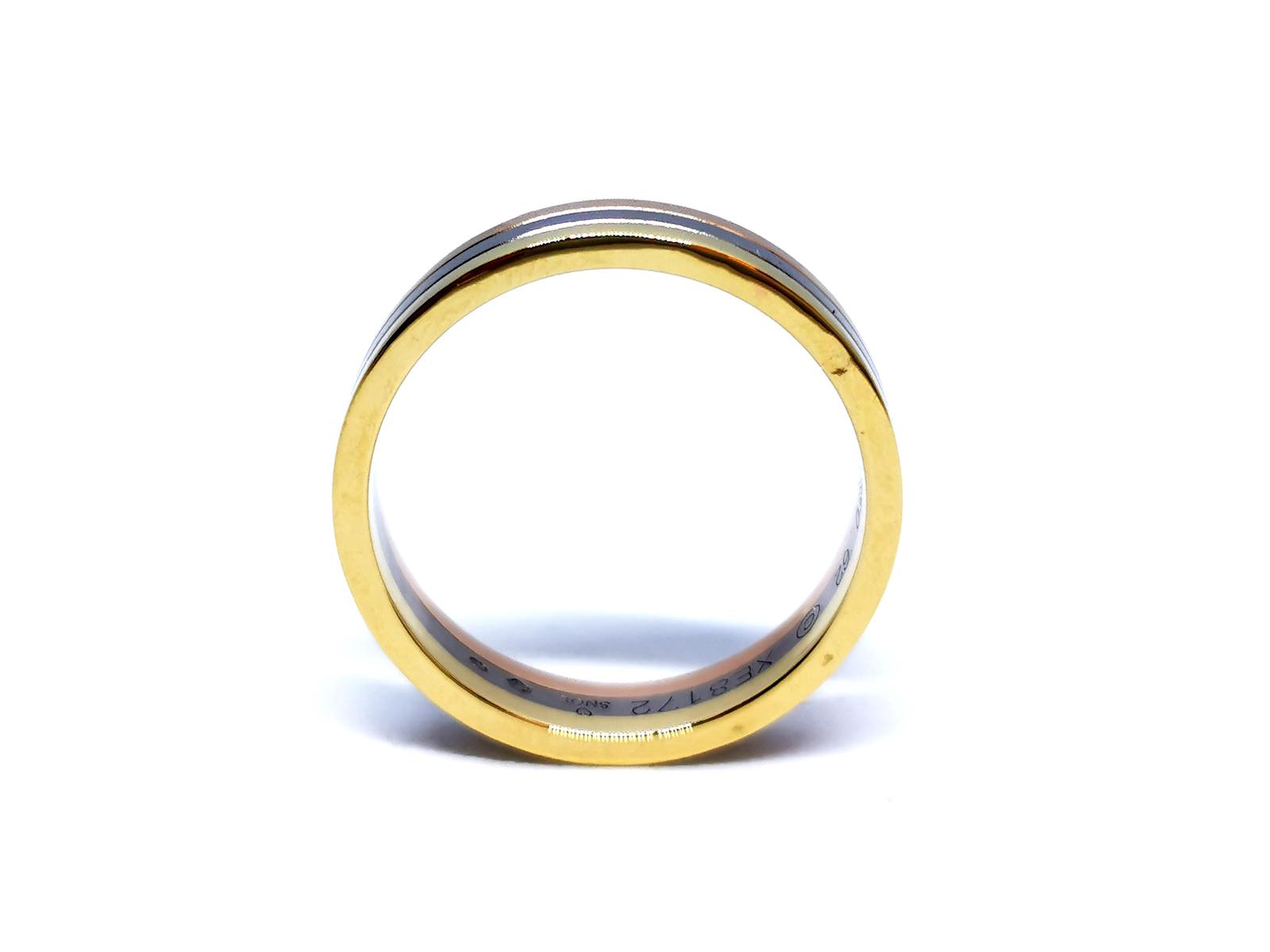 Cartier Trinity Alliance Ring Yellow gold, Pink gold, White gold