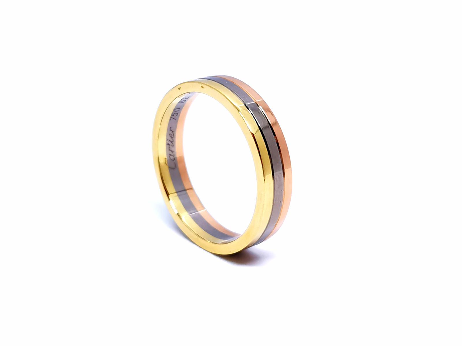 Cartier Trinity Alliance Ring Yellow gold, Pink gold, White gold