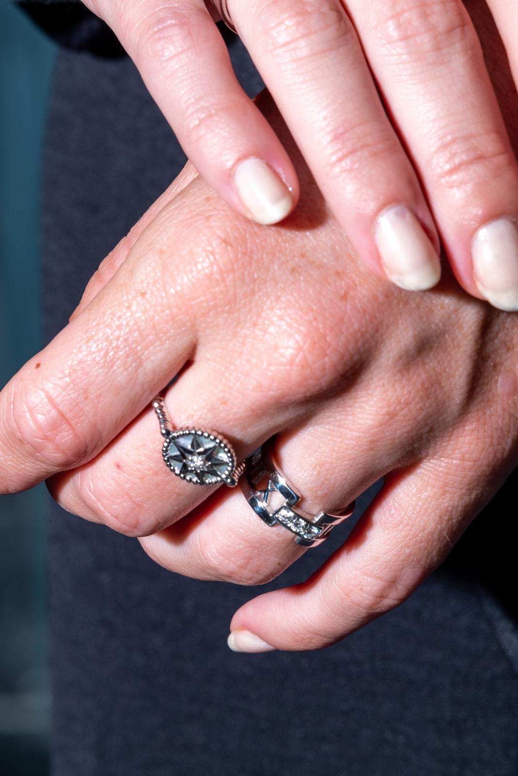 Tiffany & Co Atlas Ring White Gold Diamond