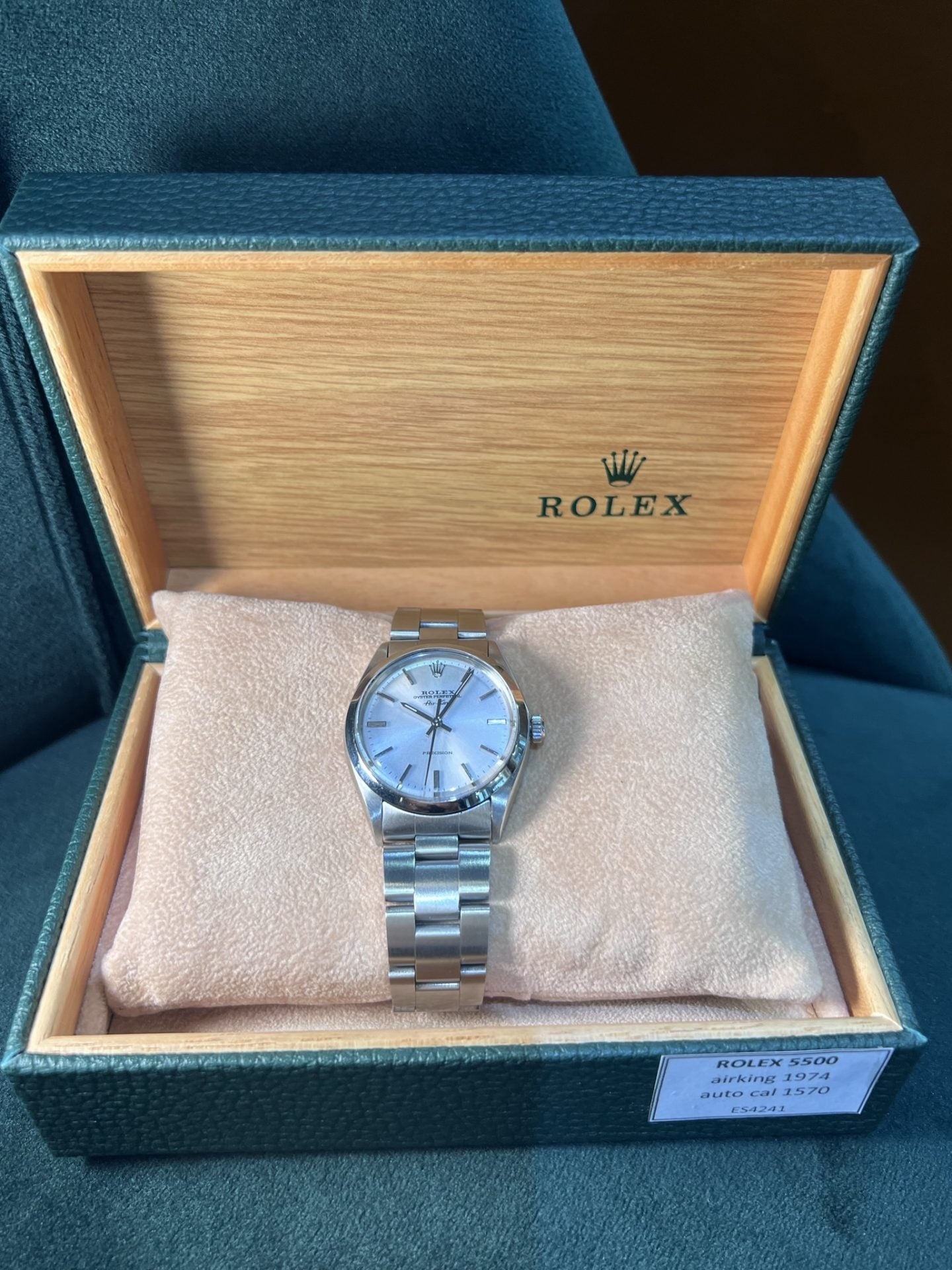 Rolex Air King Steel Watch