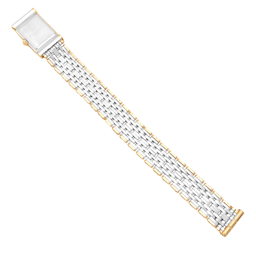 Montre Boucheron, "Reflet", acier et or jaune.